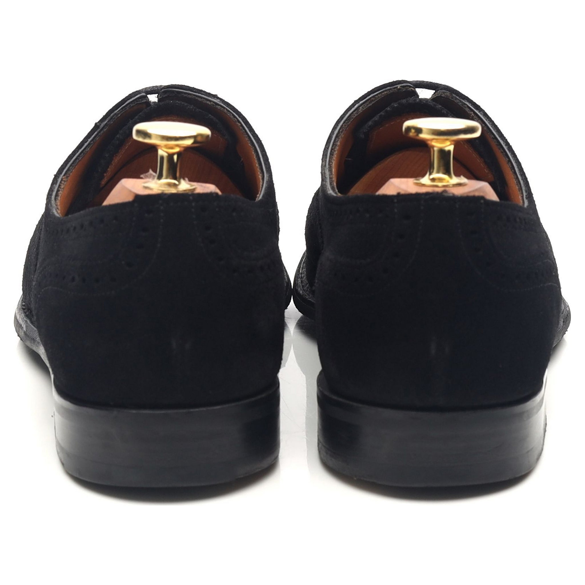 Cheaney Darcey oxford femme daim noir 4.5 gomme