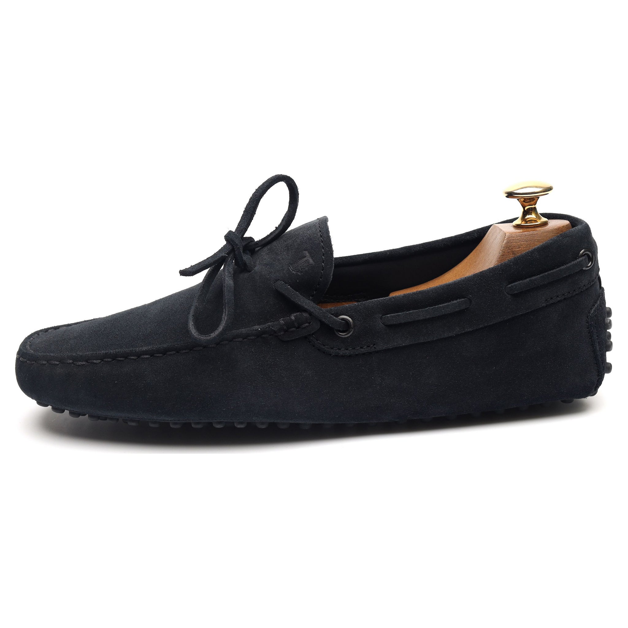 Tod's Gommino mocassin daim bleu UK 6
