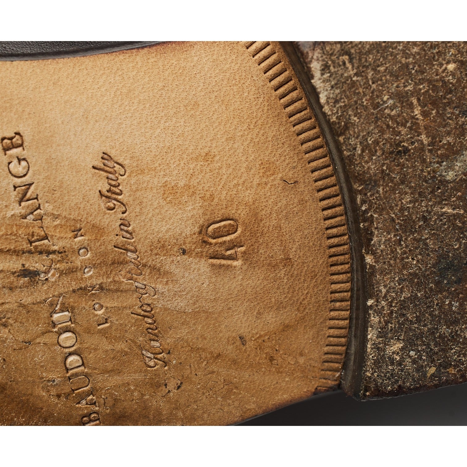 Baudoin Lange Sagan Classic mocassin cuir marron 6 UK