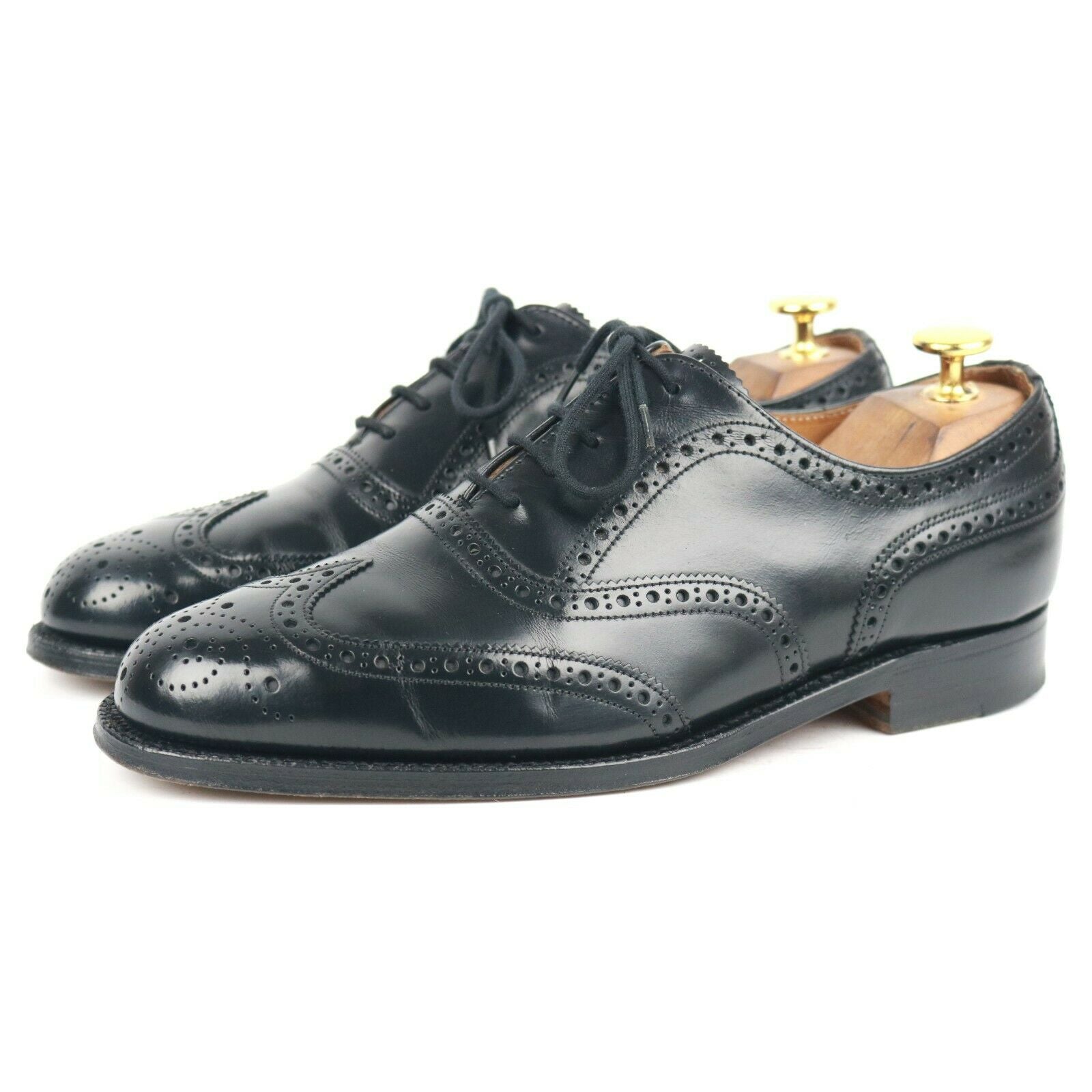 Jones Taber brogues cuir noir pointure UK 6