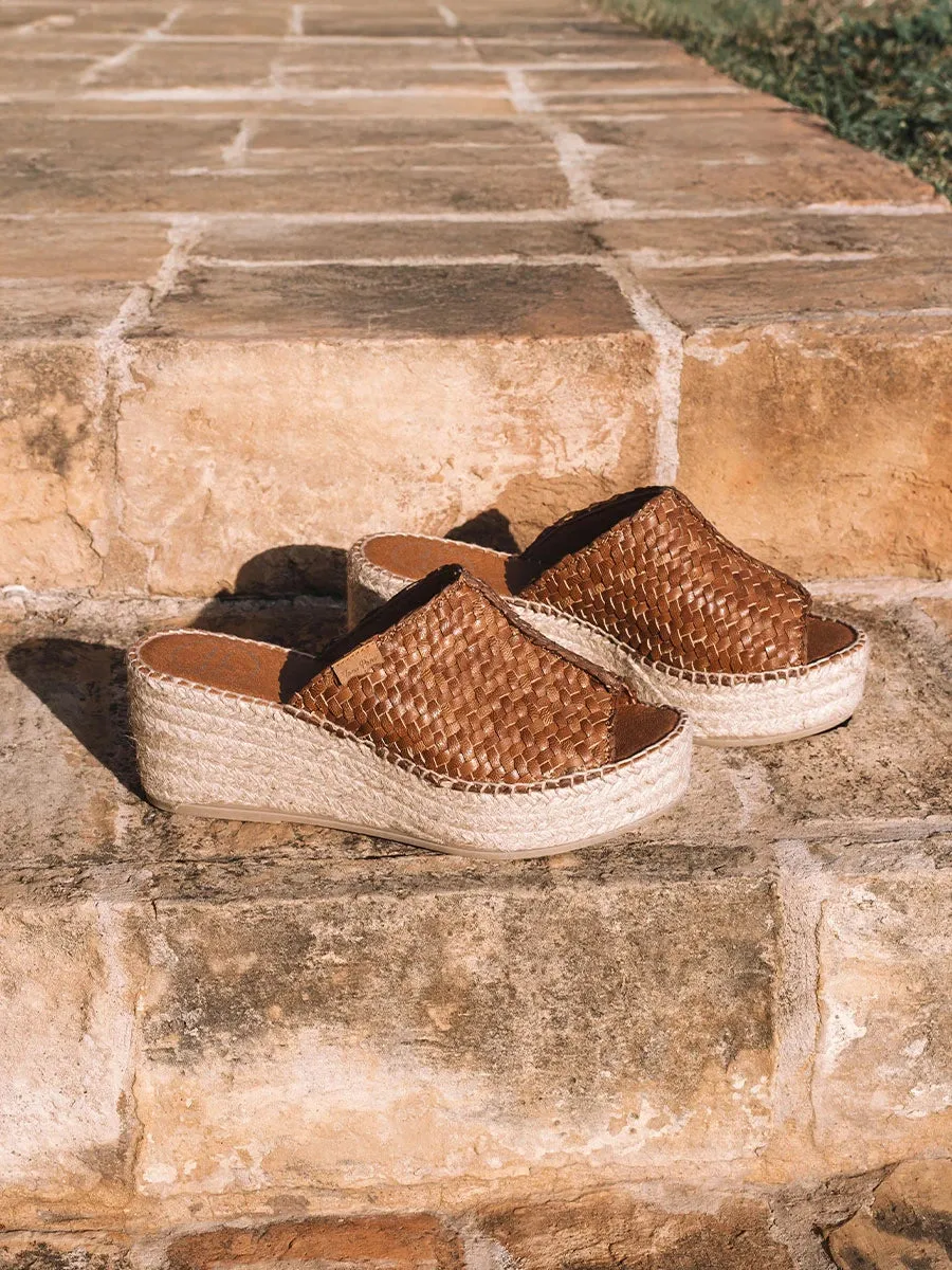 Toni Pons Isolda espadrille compensée toile talon 7 cm