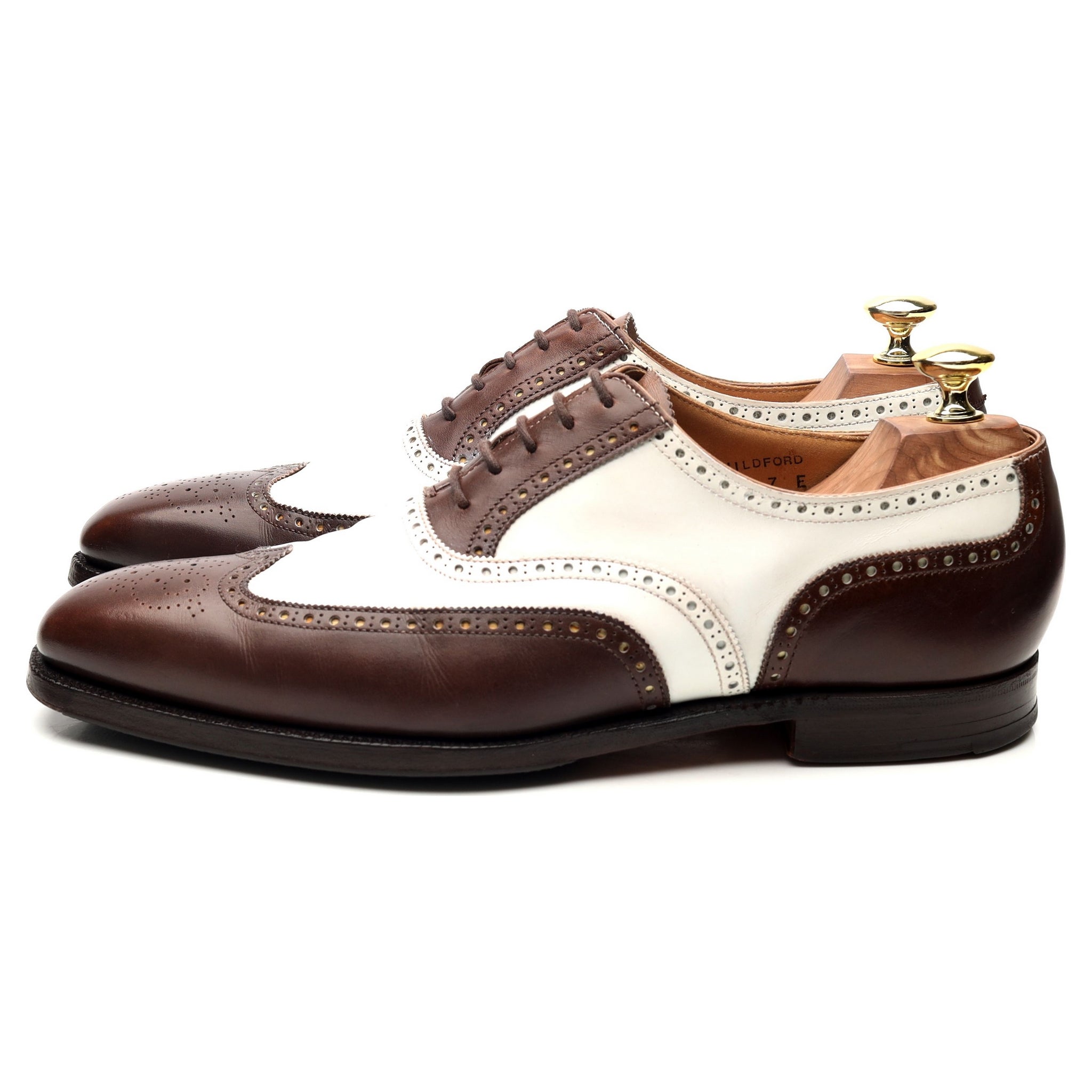 Crockett & Jones Guildford richelieu cuir marron UK 7