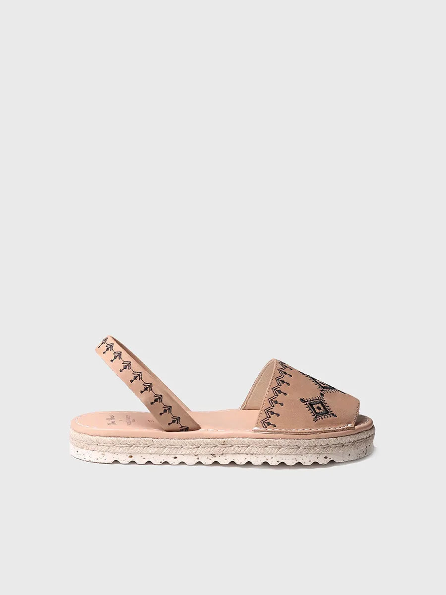 Toni Pons Star sandales menorquines cuir tan