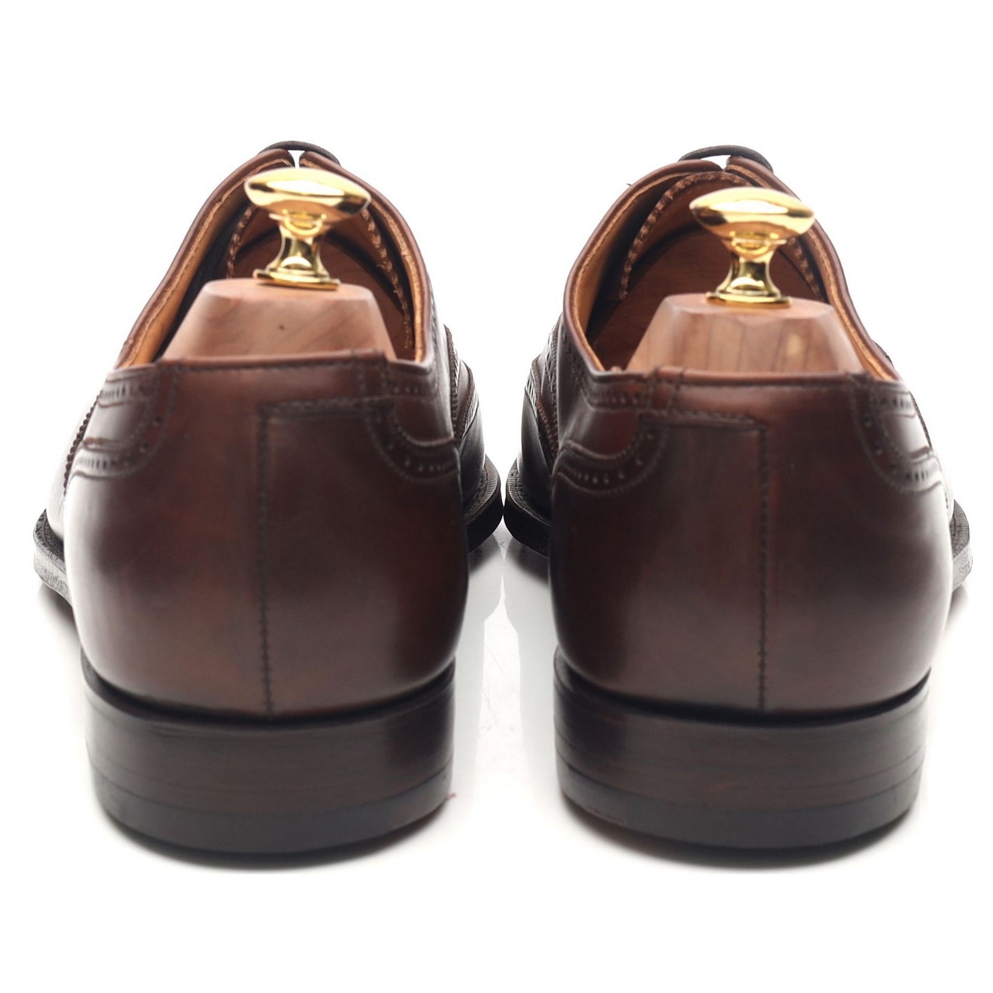 Crockett & Jones Drummond oxford cuir marron UK 9