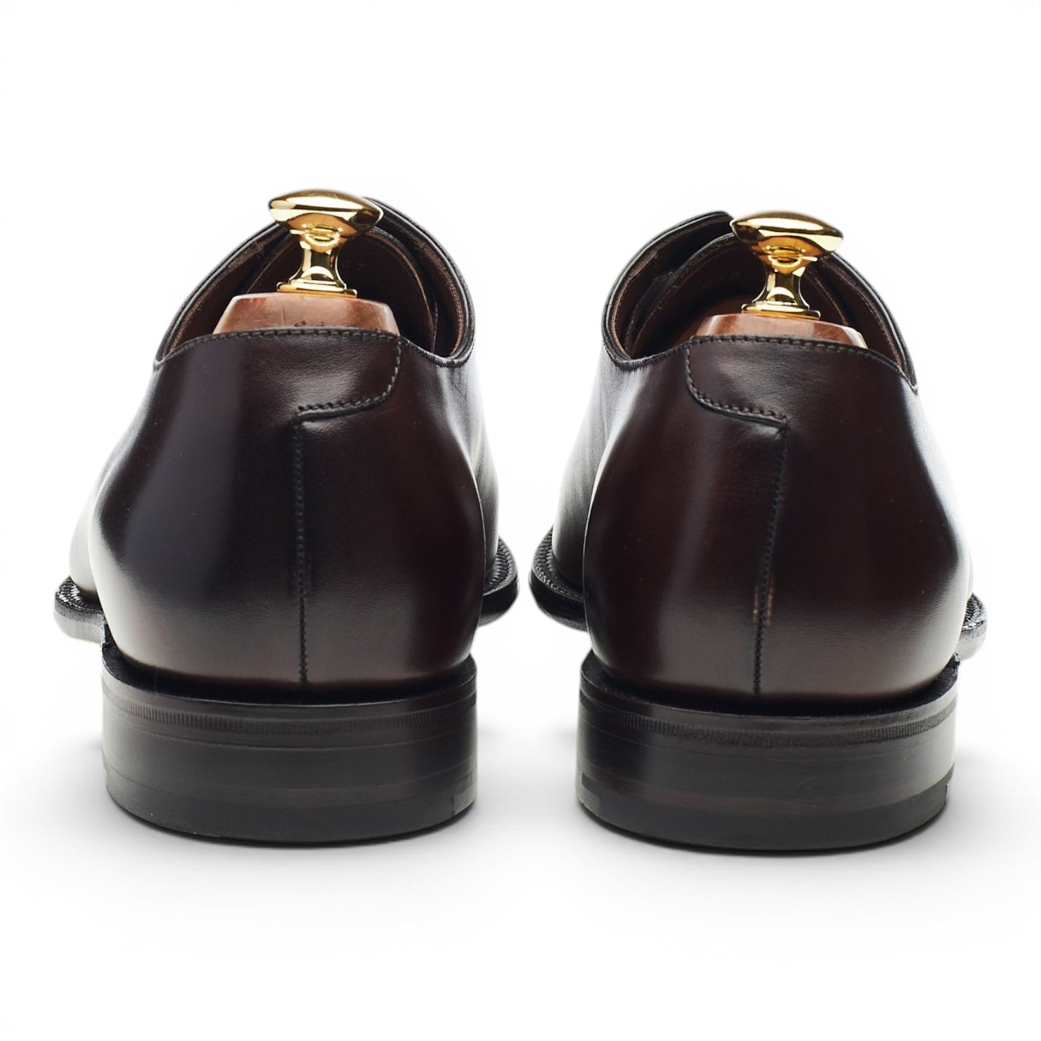 Loake 1880 Wholebury oxford cuir marron foncé UK 10