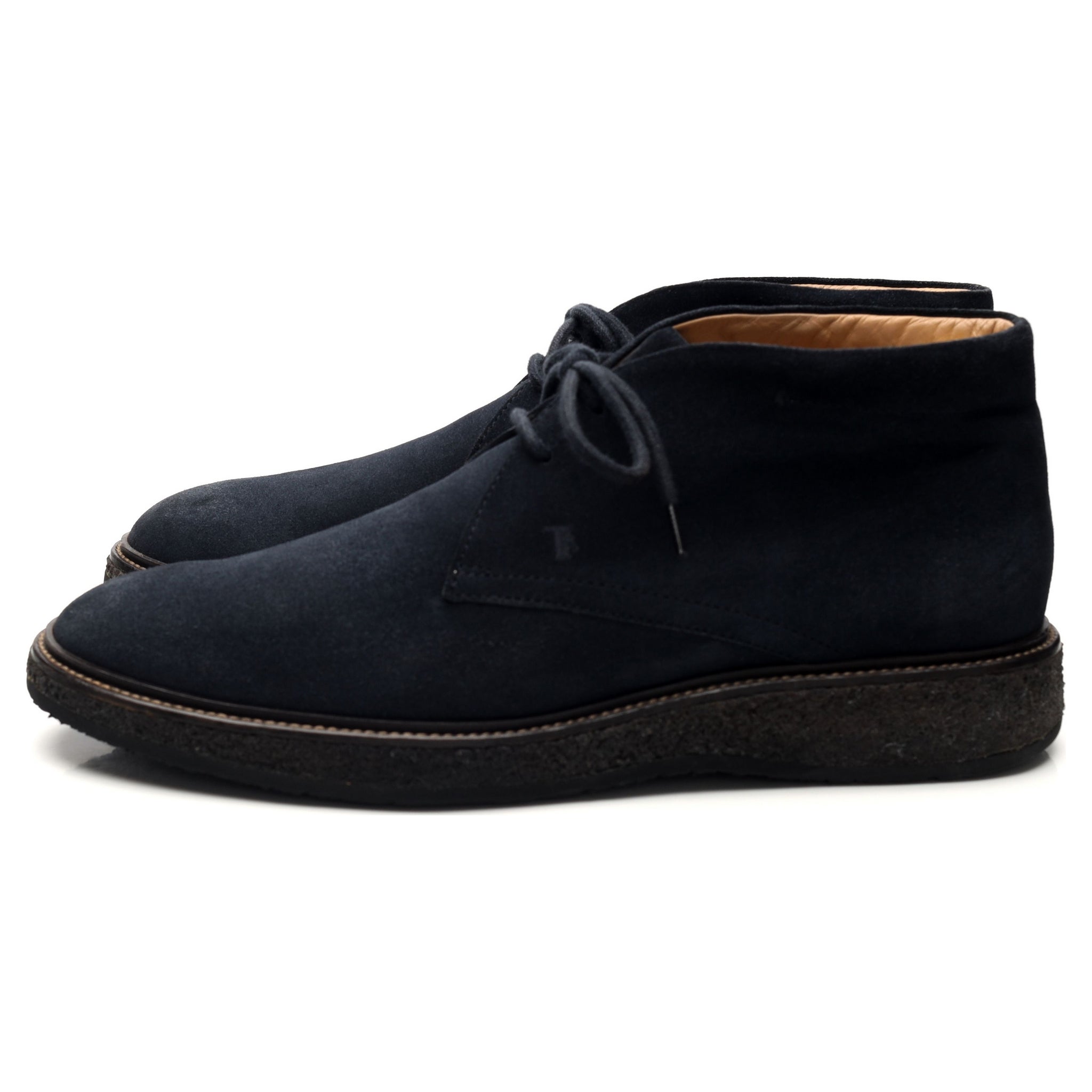 Tod's chukka boots daim bleu marine pointure UK 9