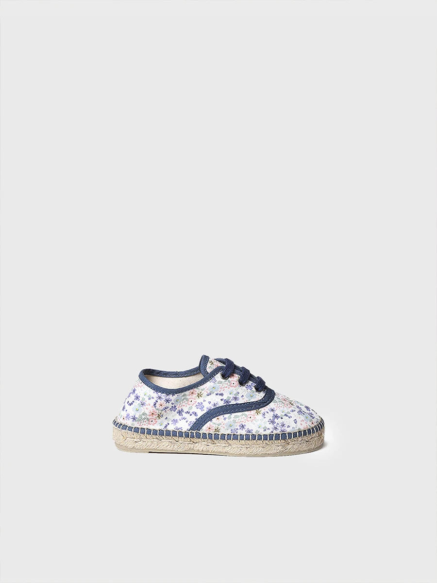 Toni Pons Evo-PR espadrilles enfant toile et jute