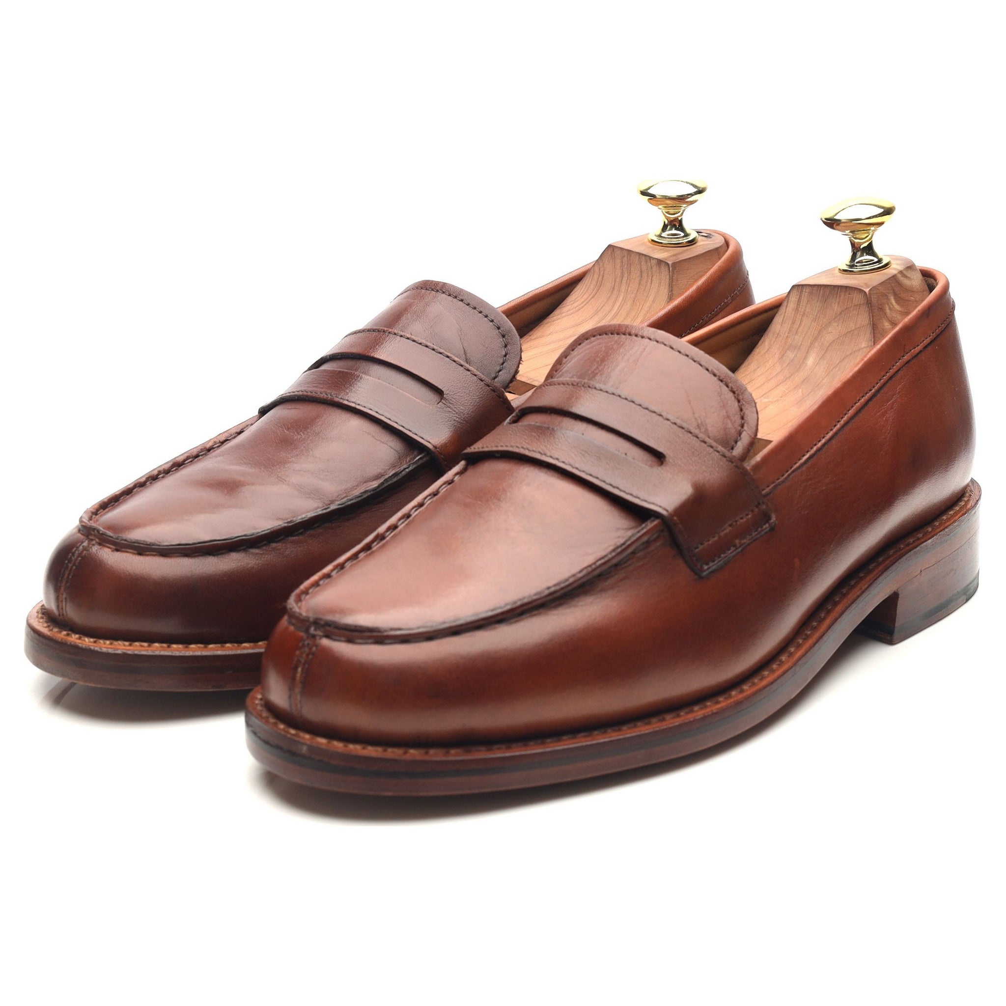 Grenson Peter mocassins cuir marron UK 7.5