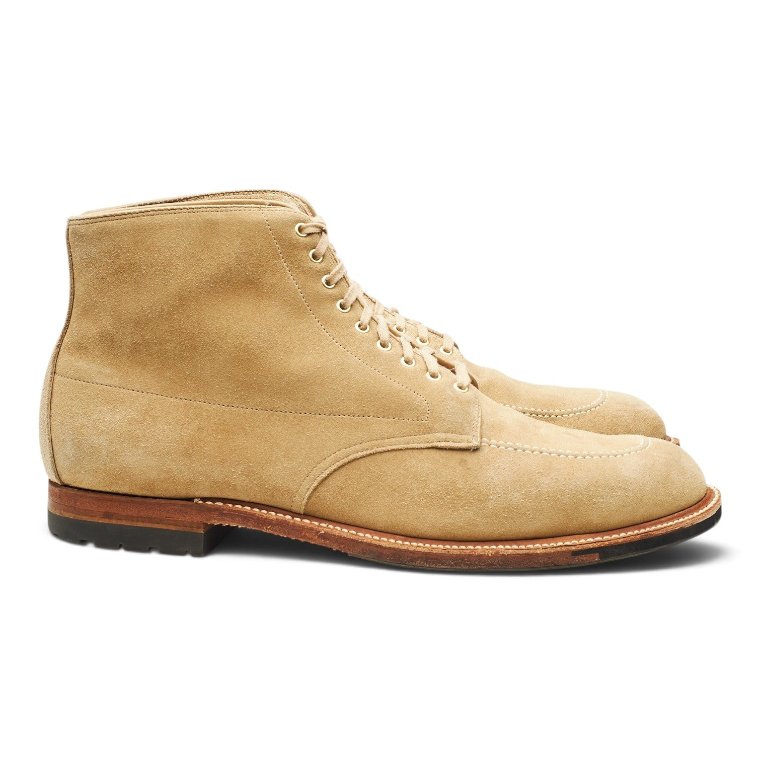 Alden Indy 40575C boots daim beige pointure UK 11.5