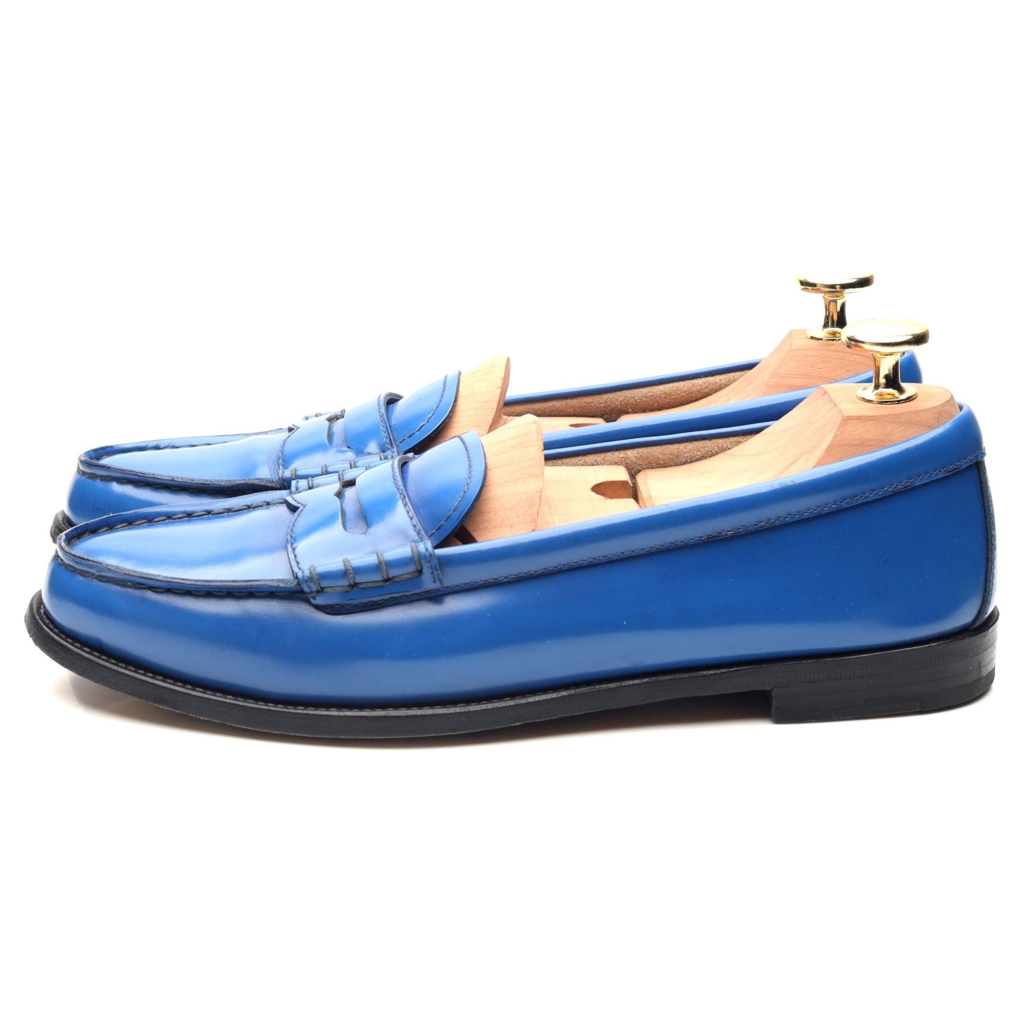 Church's Kara mocassins cuir bleu 36,5 occasion