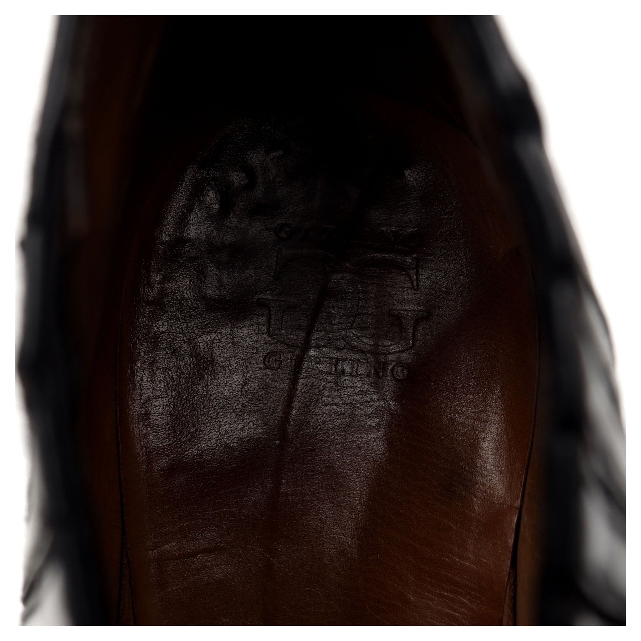 Gaziano & Girling boots cuir noir sur-mesure 6 UK