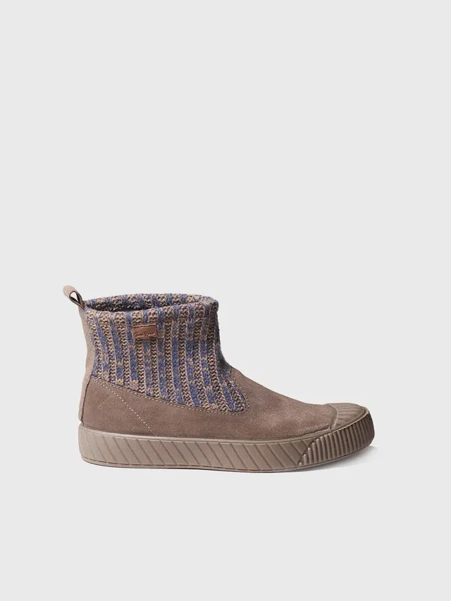 Toni Pons GODA-AB bottines cuir tissu plates