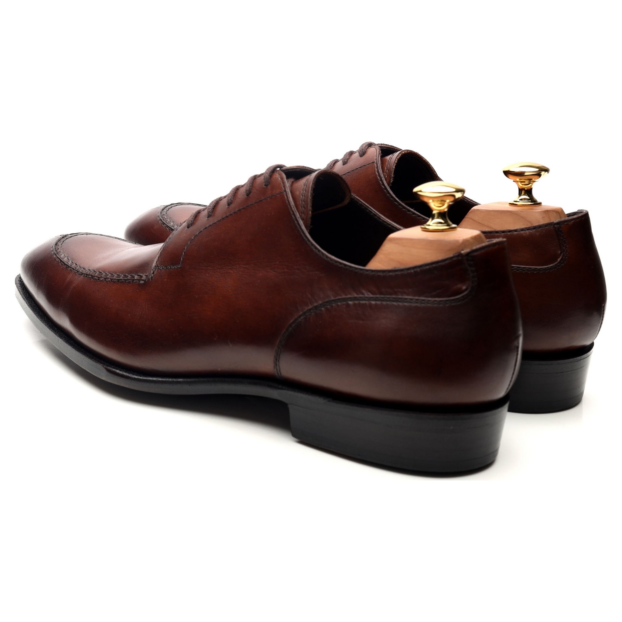 CNES Shoemaker STD derbies cuir marron UK 10.5 E