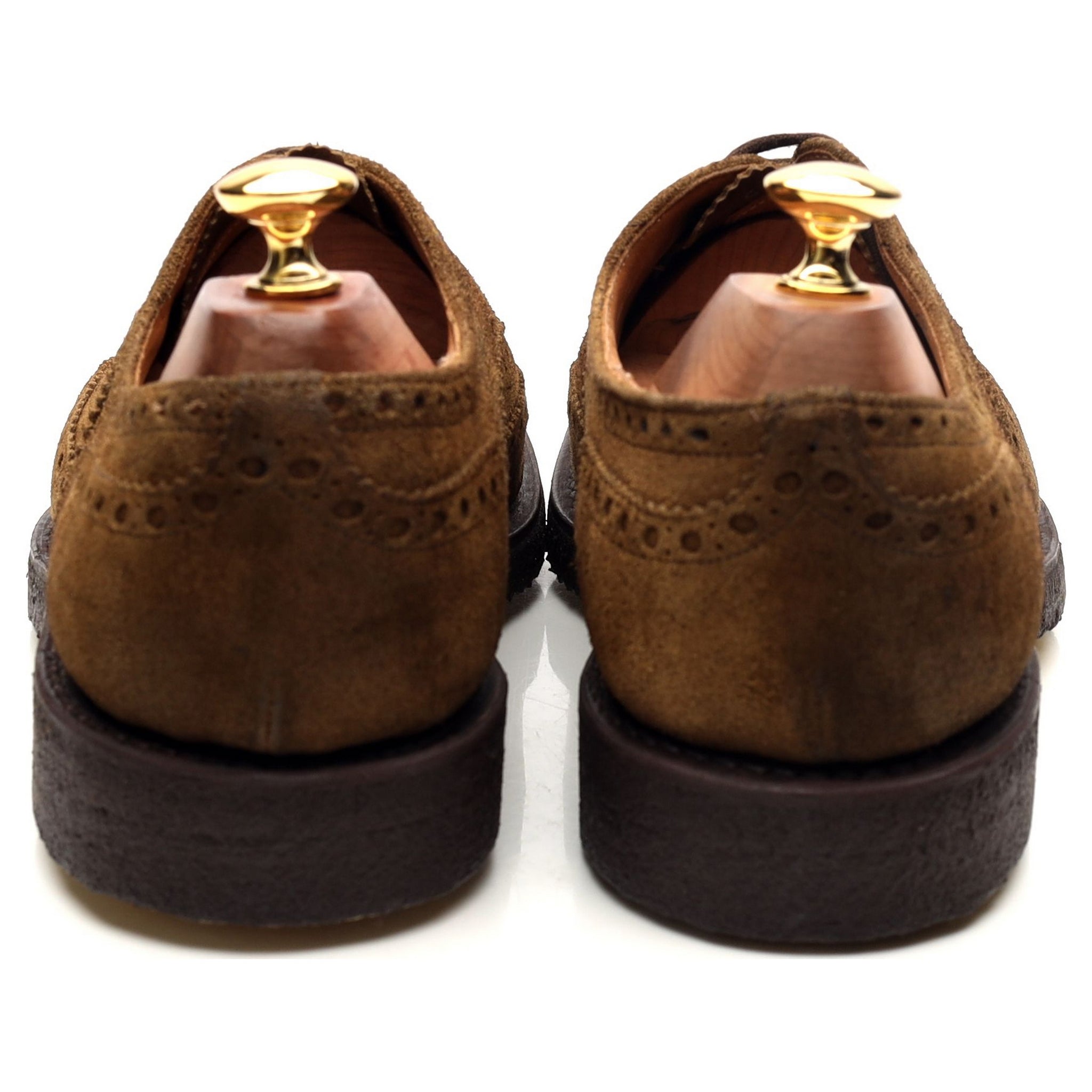 Church's Fairfield derbies daim marron sable UK 9
