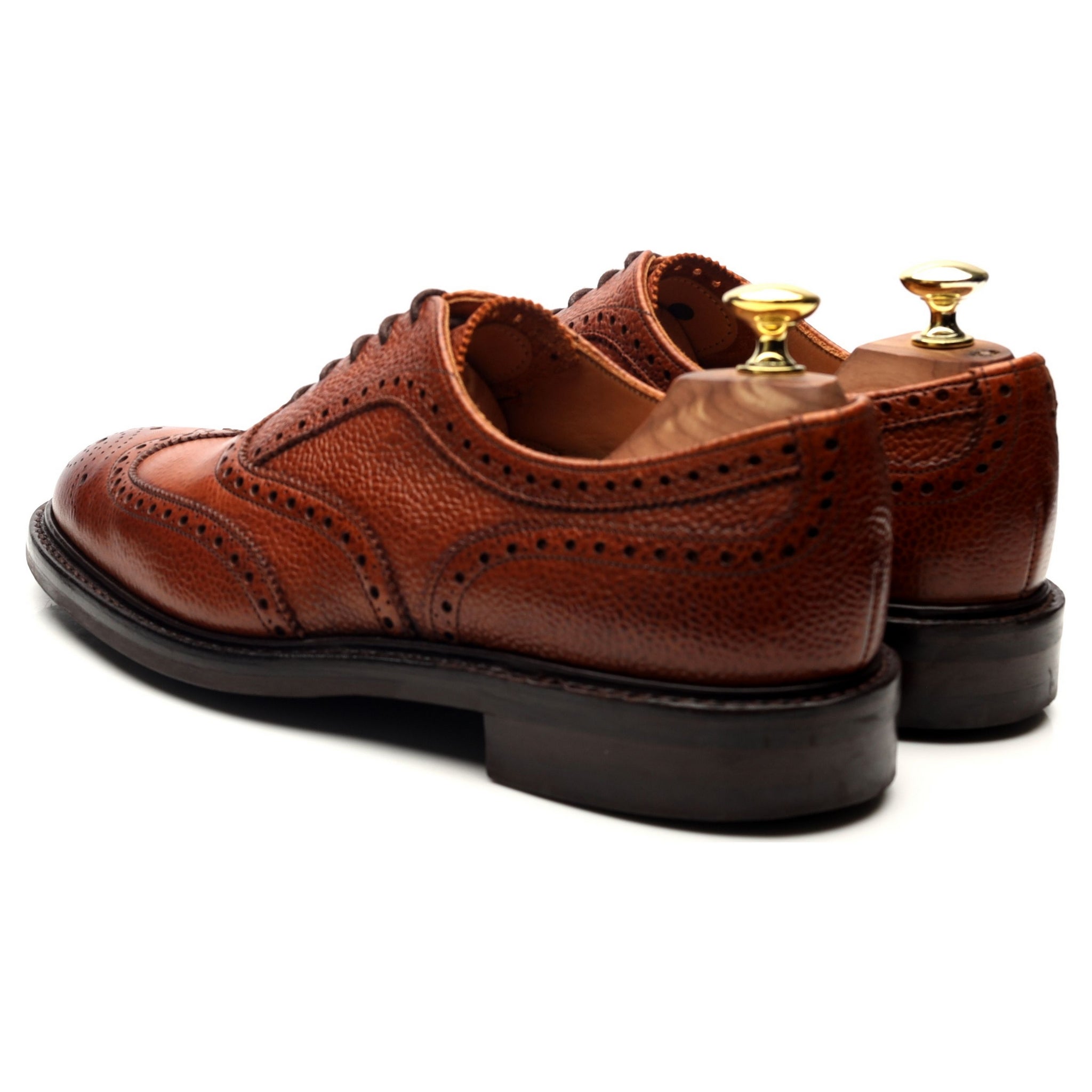 Cheaney Hythe II richelieu cuir brogue marron UK 7