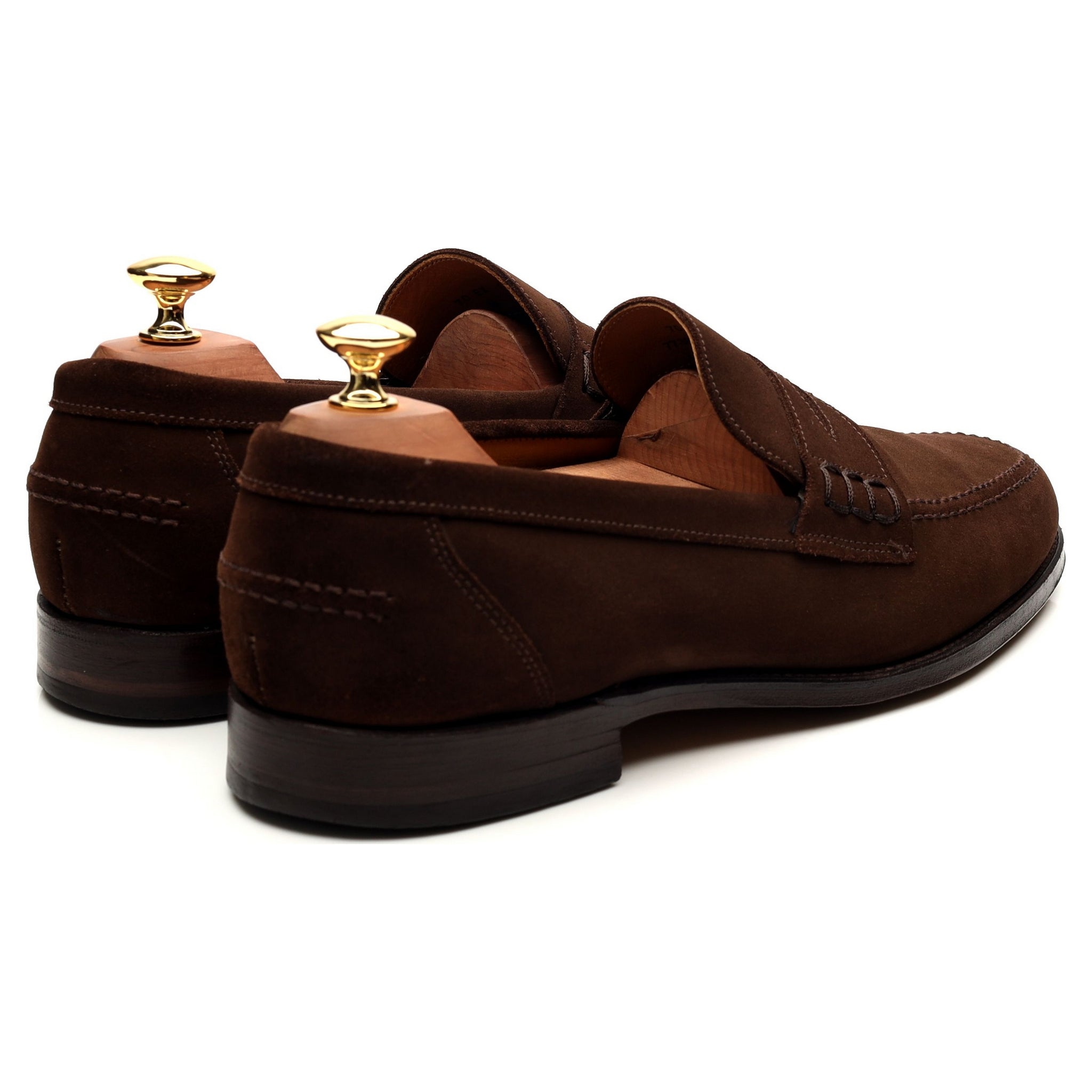Alfred Sargent Exeter mocassins suède marron UK 9