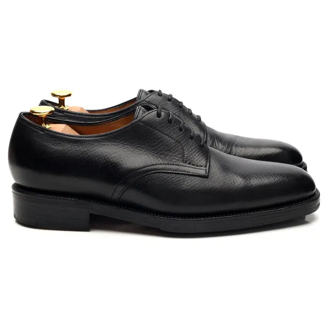 Gaziano & Girling derby cuir grainé noir UK 6.5