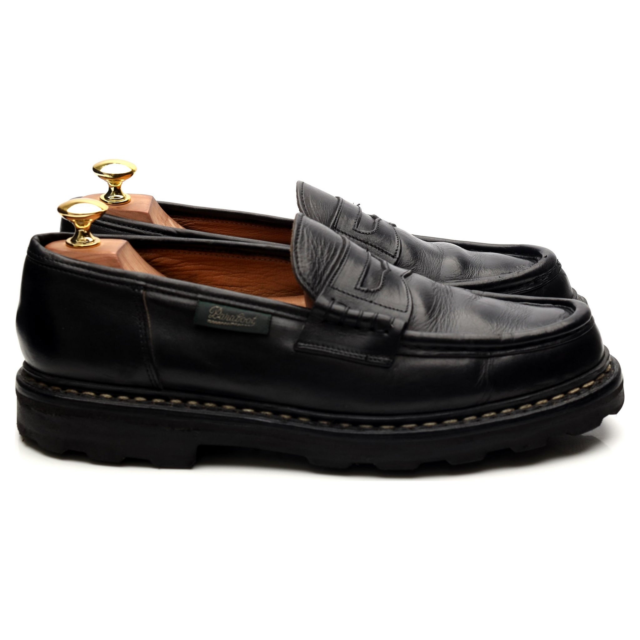 Paraboot Reims mocassins cuir noir pointure UK 8,5