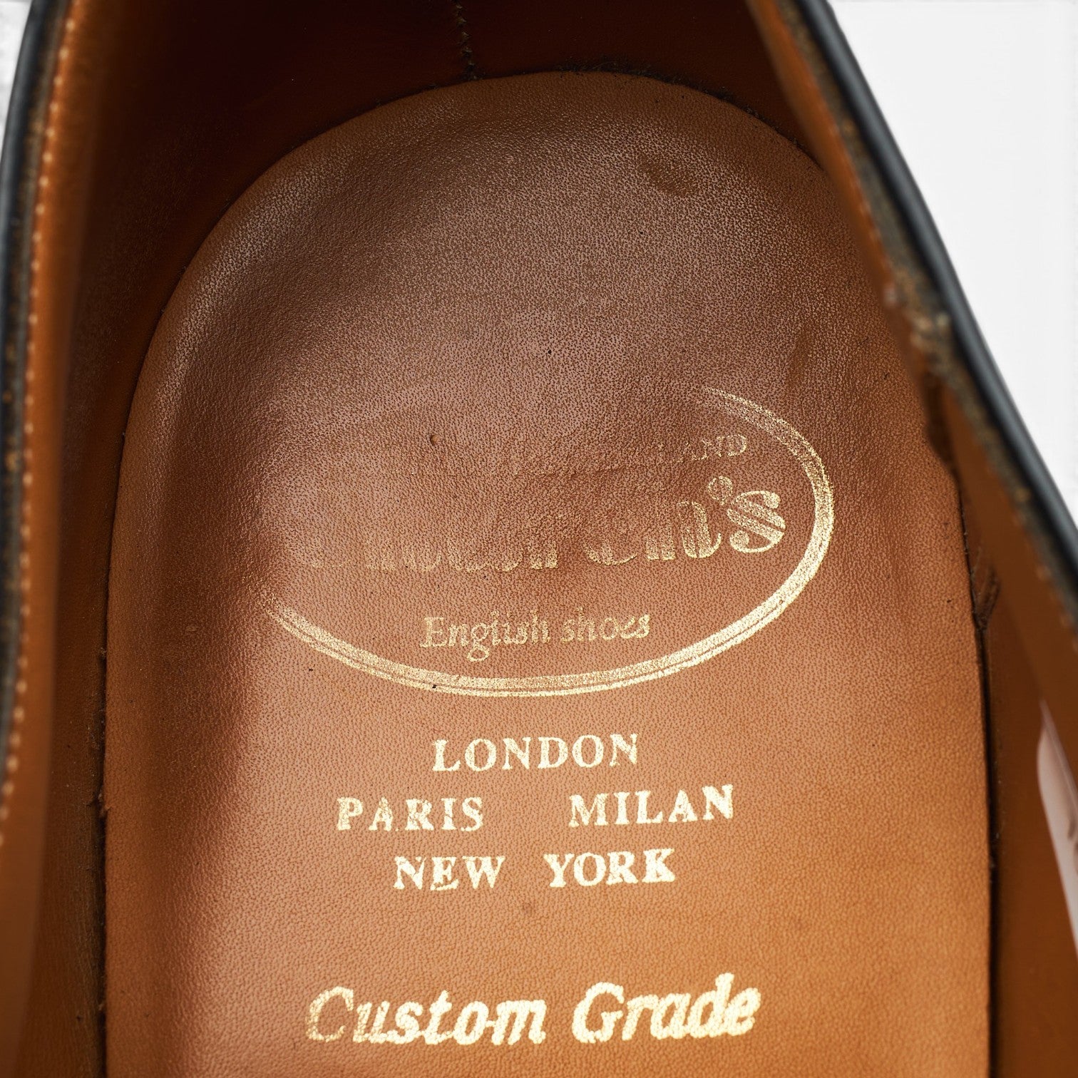 Church’s Balmoral richelieu cuir noir pointure UK 10