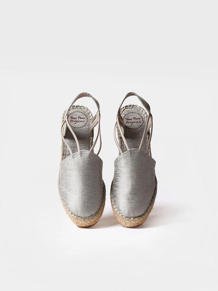 Toni Pons Turia espadrille compensee toile talon 6 cm