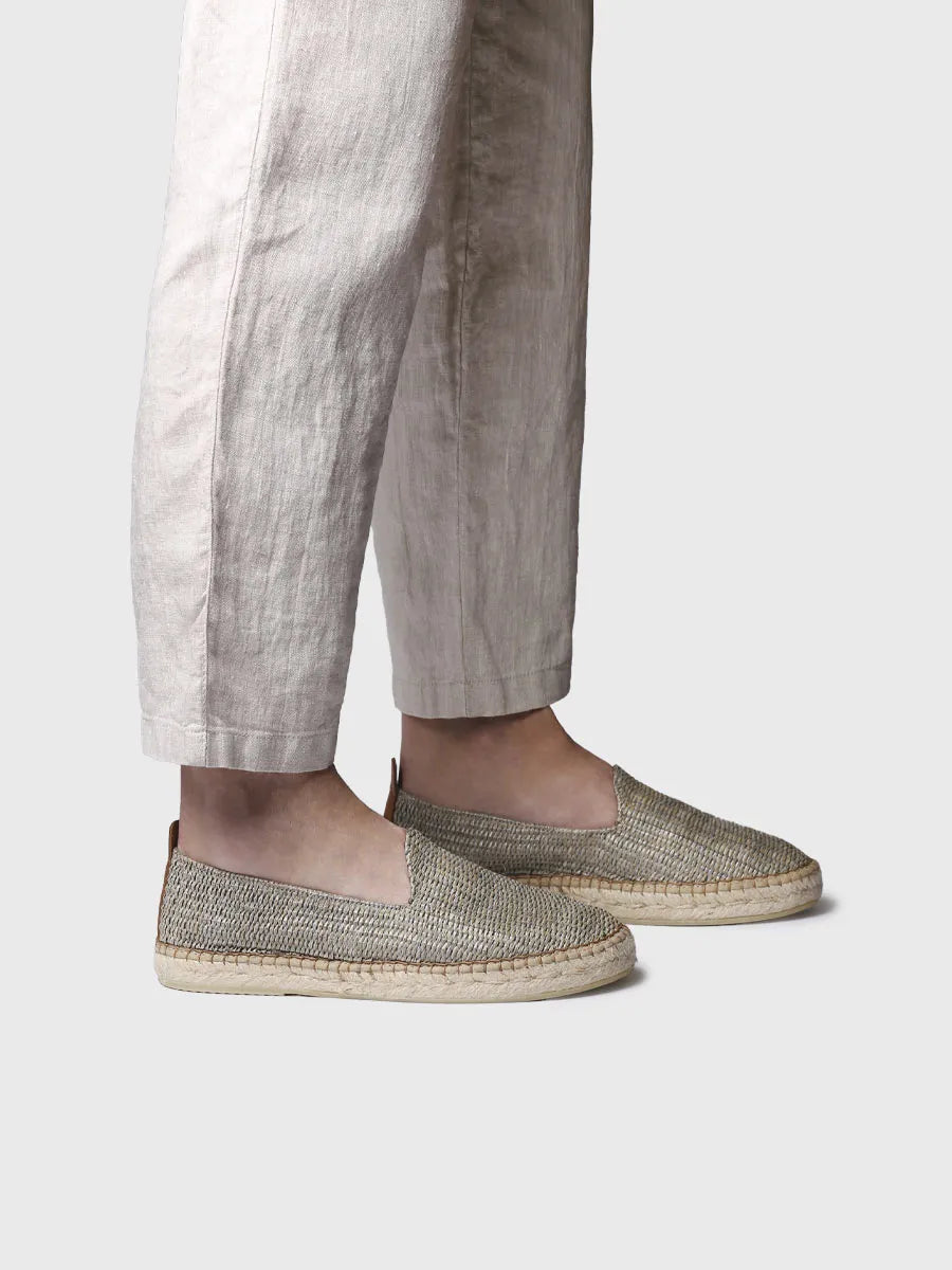 Toni Pons Darwin espadrilles homme raphia fermées