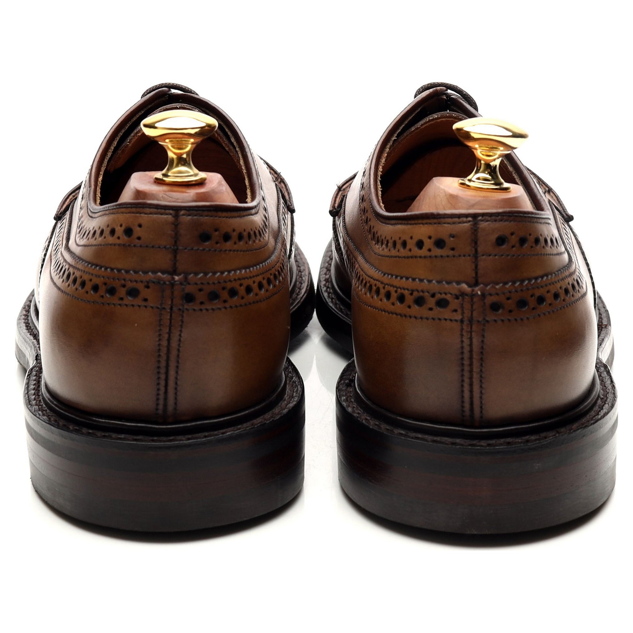 Herring Canning derby cuir marron pointure UK 9.5