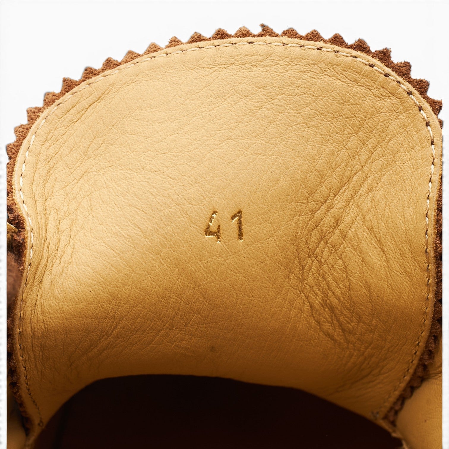 Brunello Cucinelli Derby Brogues Daim Marron UK 7
