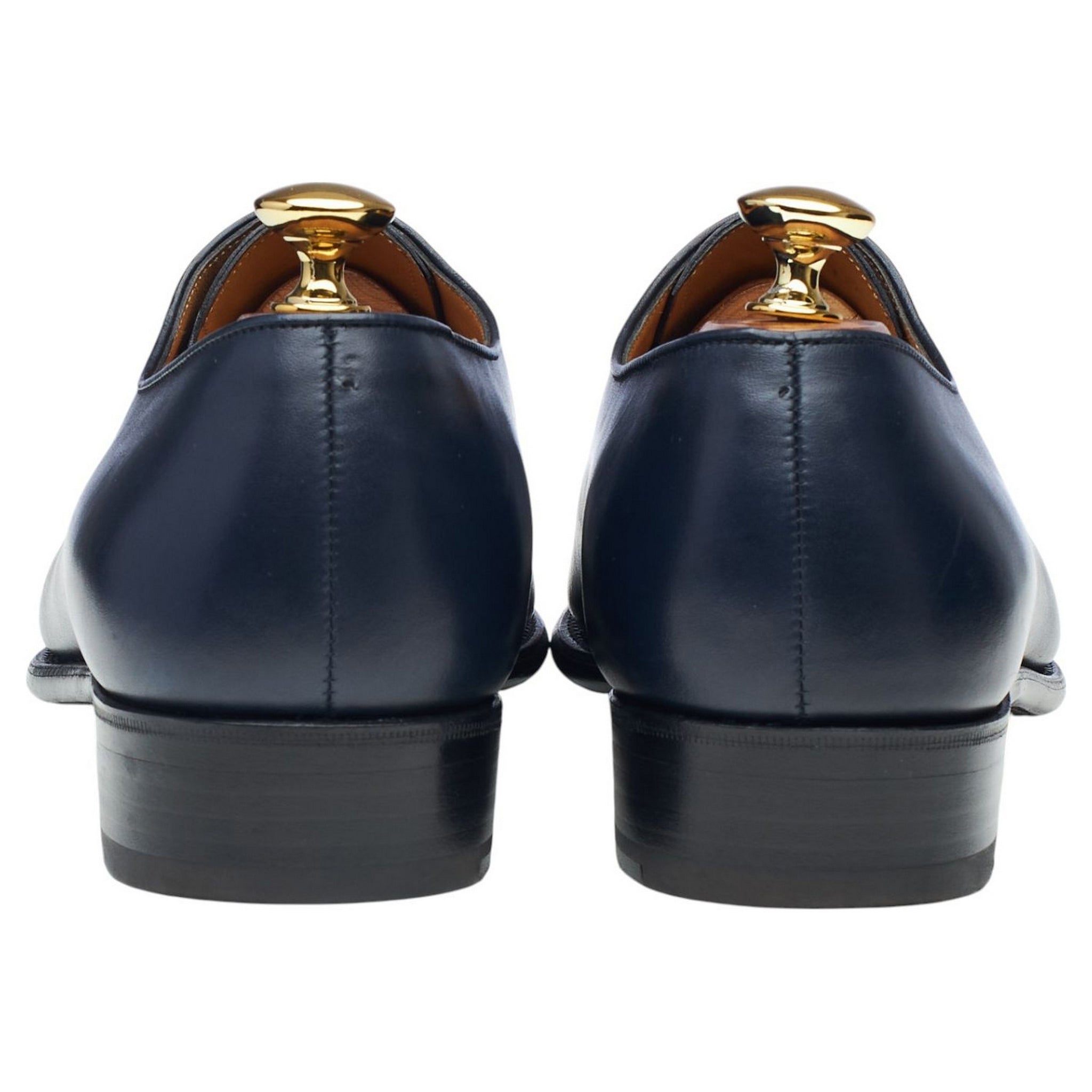 J.M. Weston 402 Flore oxford cuir bleu marine UK 7