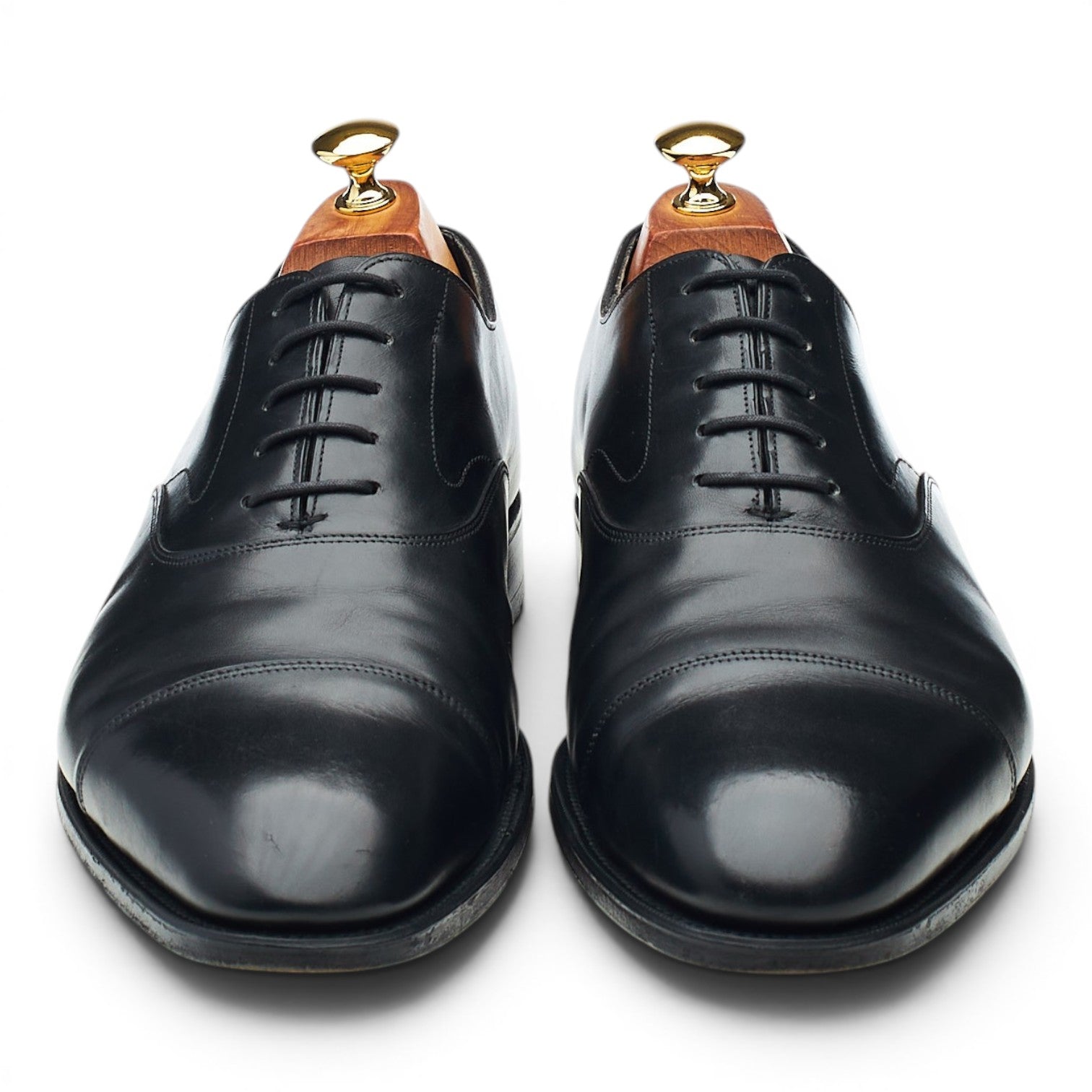 Edward Green Chelsea oxford cuir noir pointure UK 10