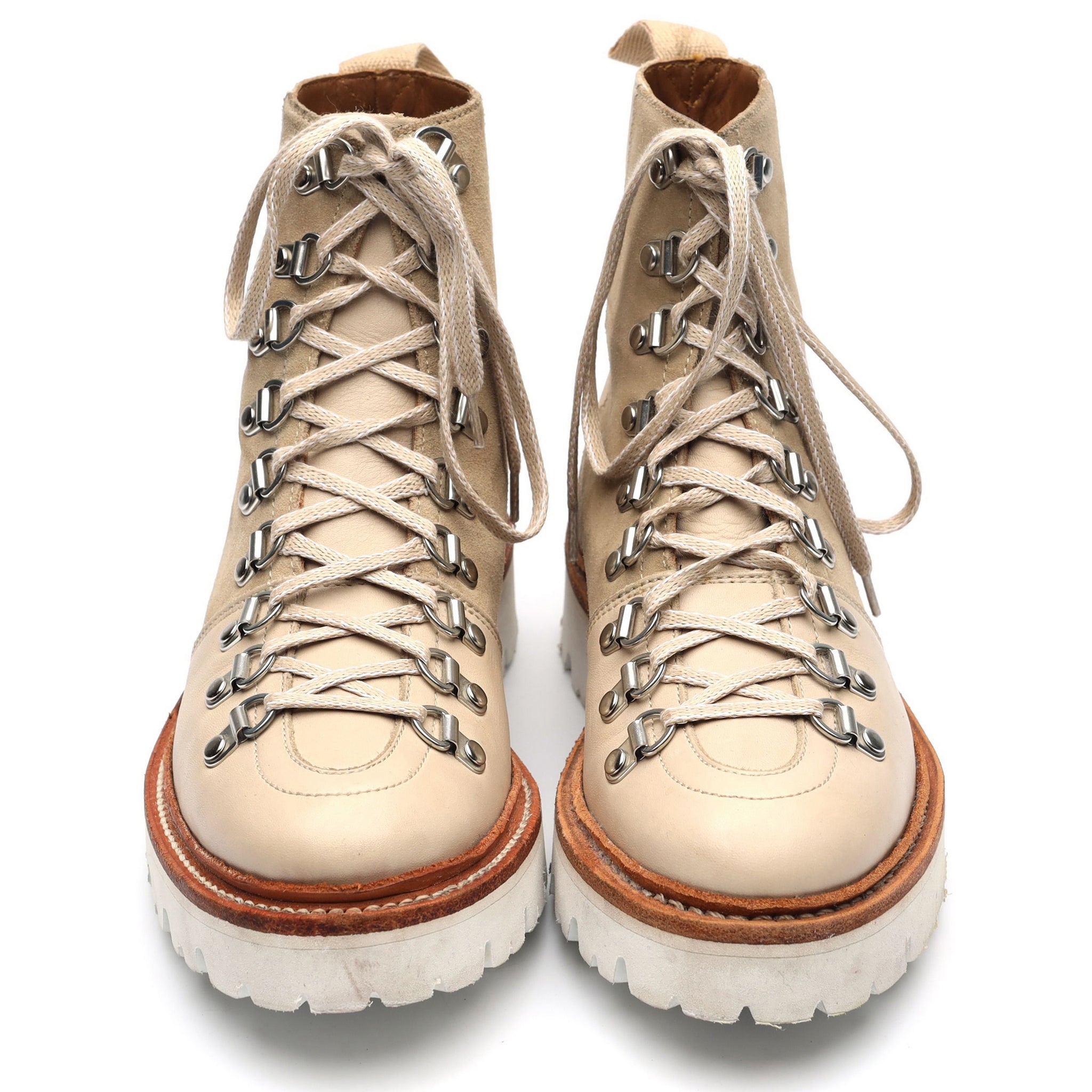 Grenson Nanette bottines suède beige UK 3