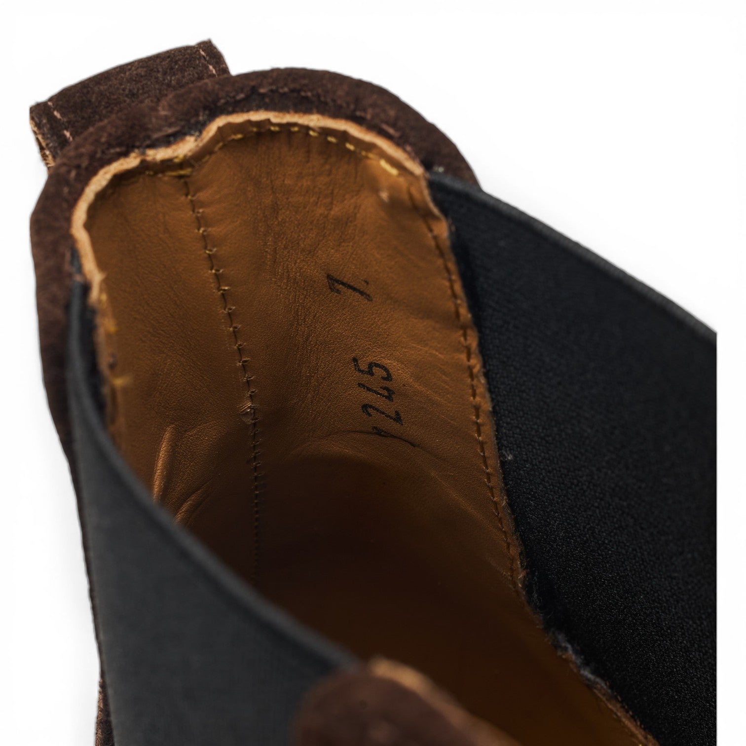 Easymoc Easy Chelsea bottines chelsea daim marron UK 7