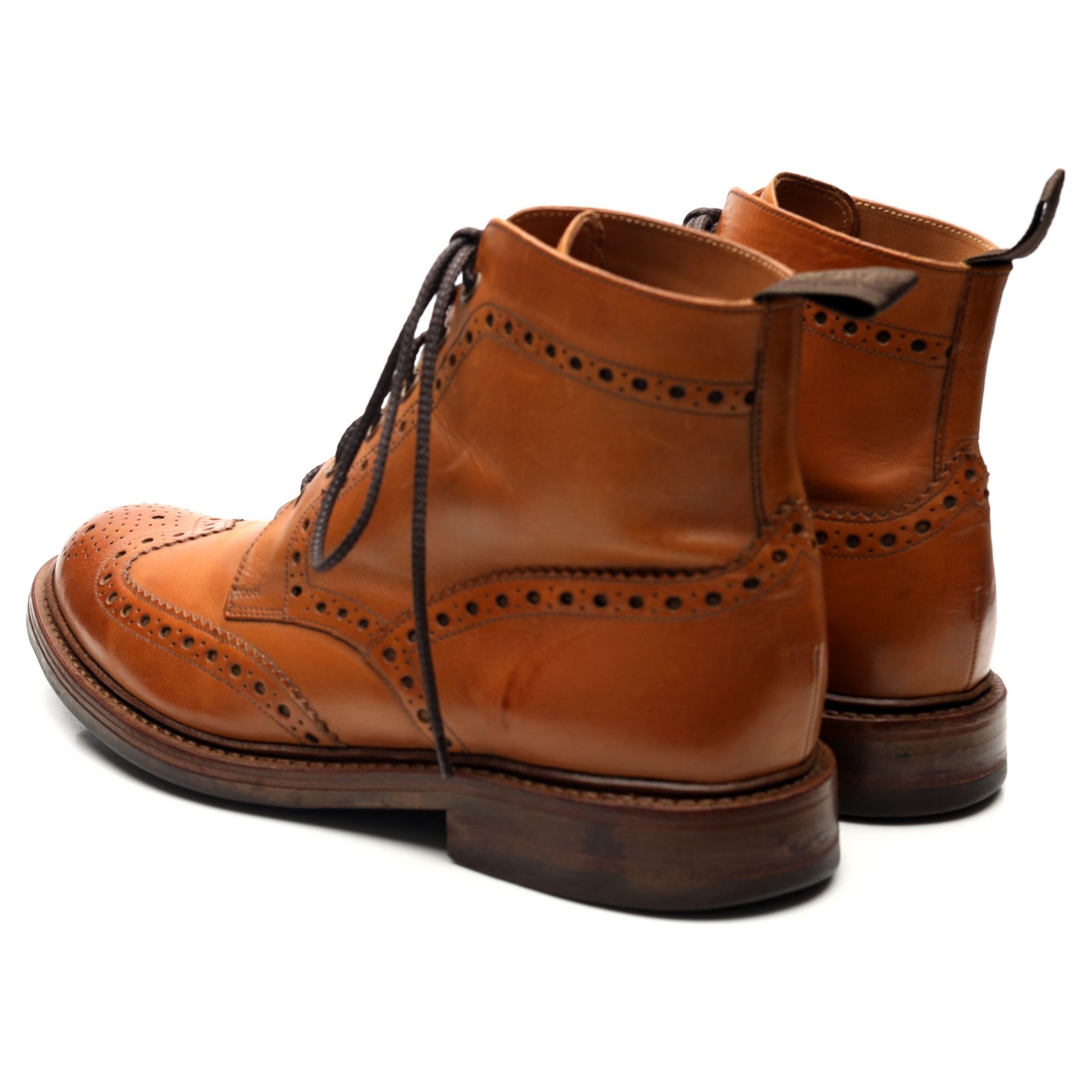 Loake 1880 Bedale boots cuir marron UK 8 G