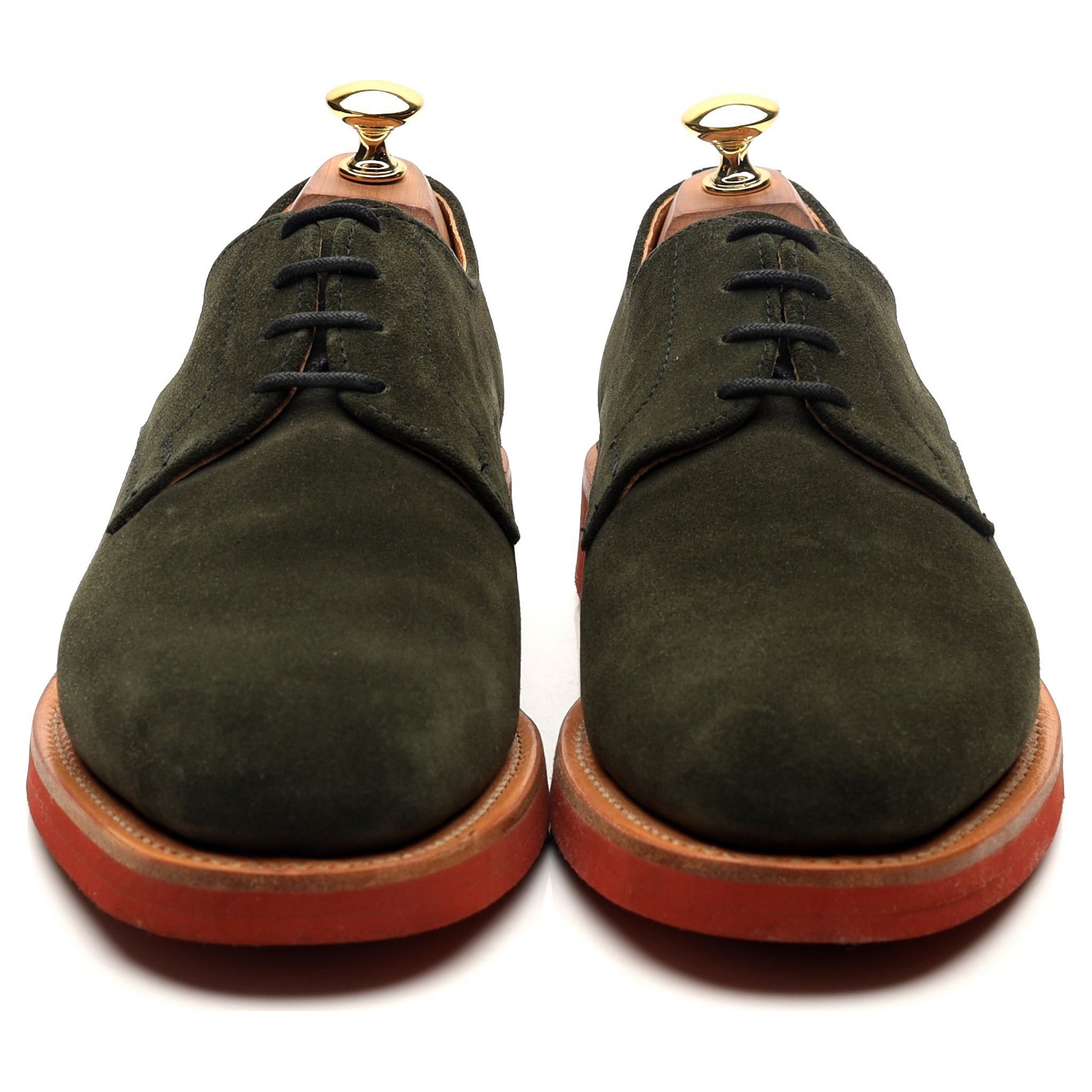 Sanders Jack derby daim vert pointure UK 6,5 homme