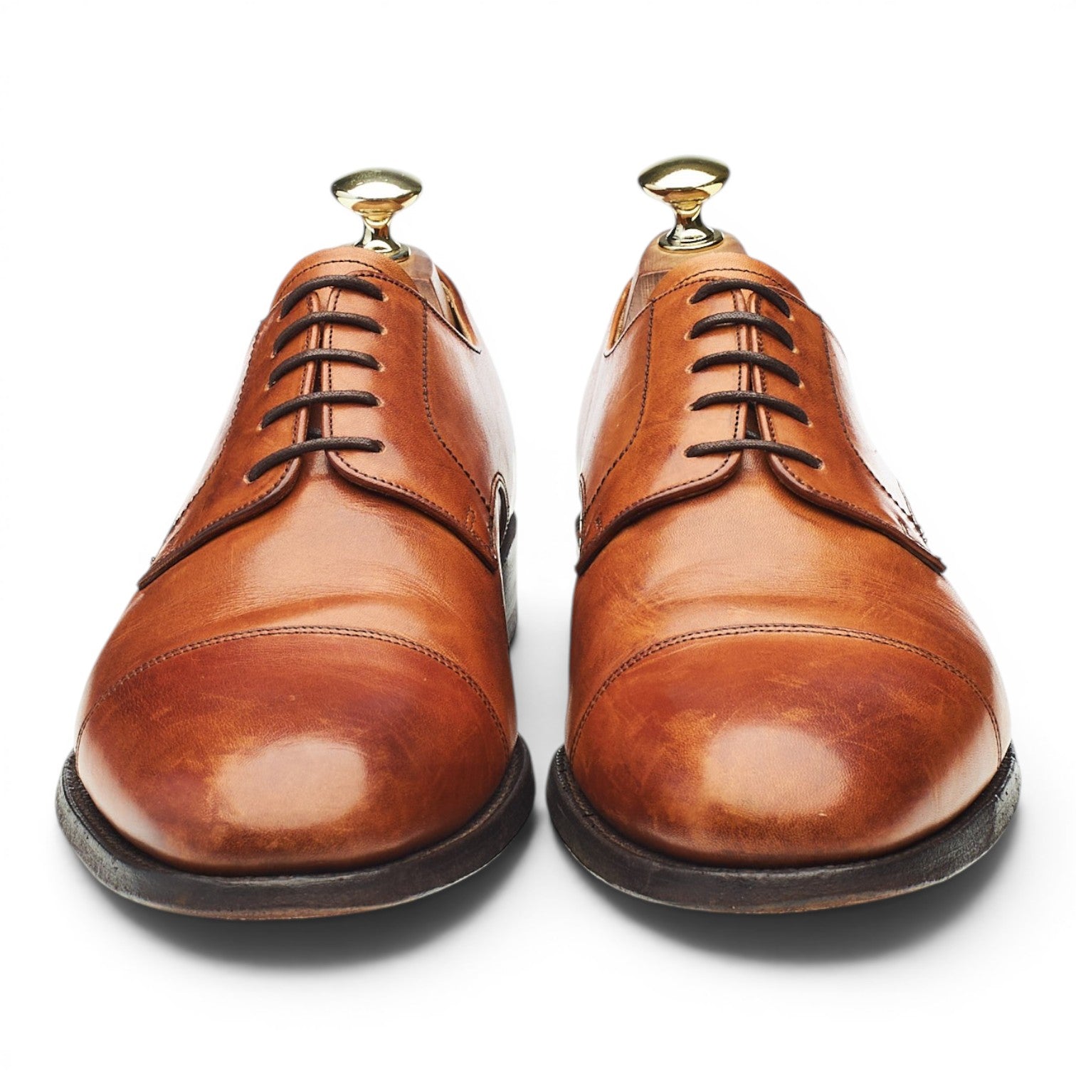Barker Epping derby cuir marron UK 7 cuir de veau