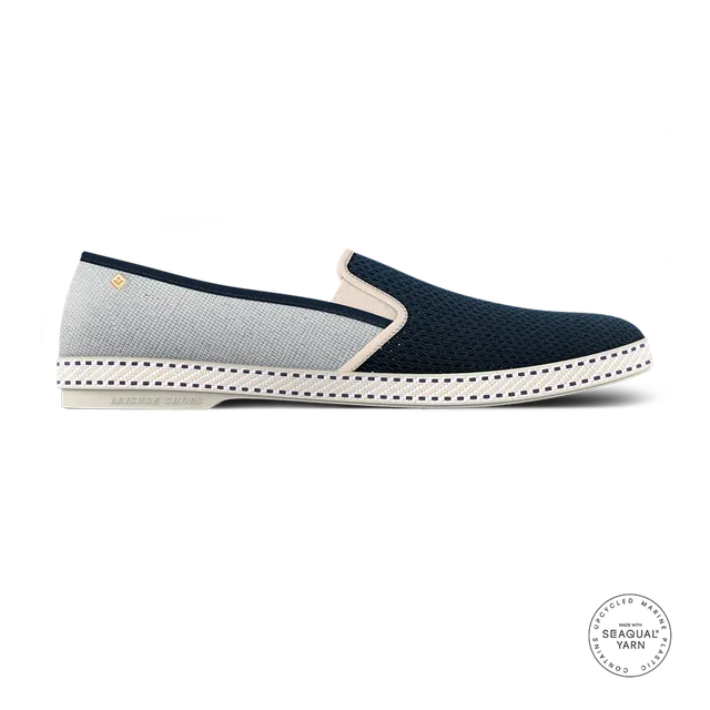 Rivieras Classic Match espadrilles bleu gris
