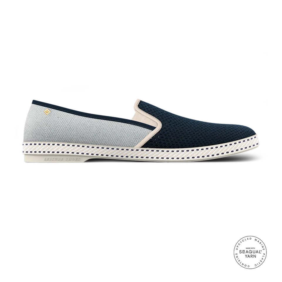 Rivieras Classic Match espadrilles bleu gris