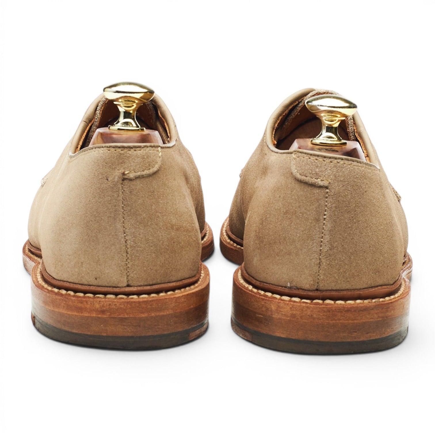 Allen Edmonds Leeds derby suède beige UK 7