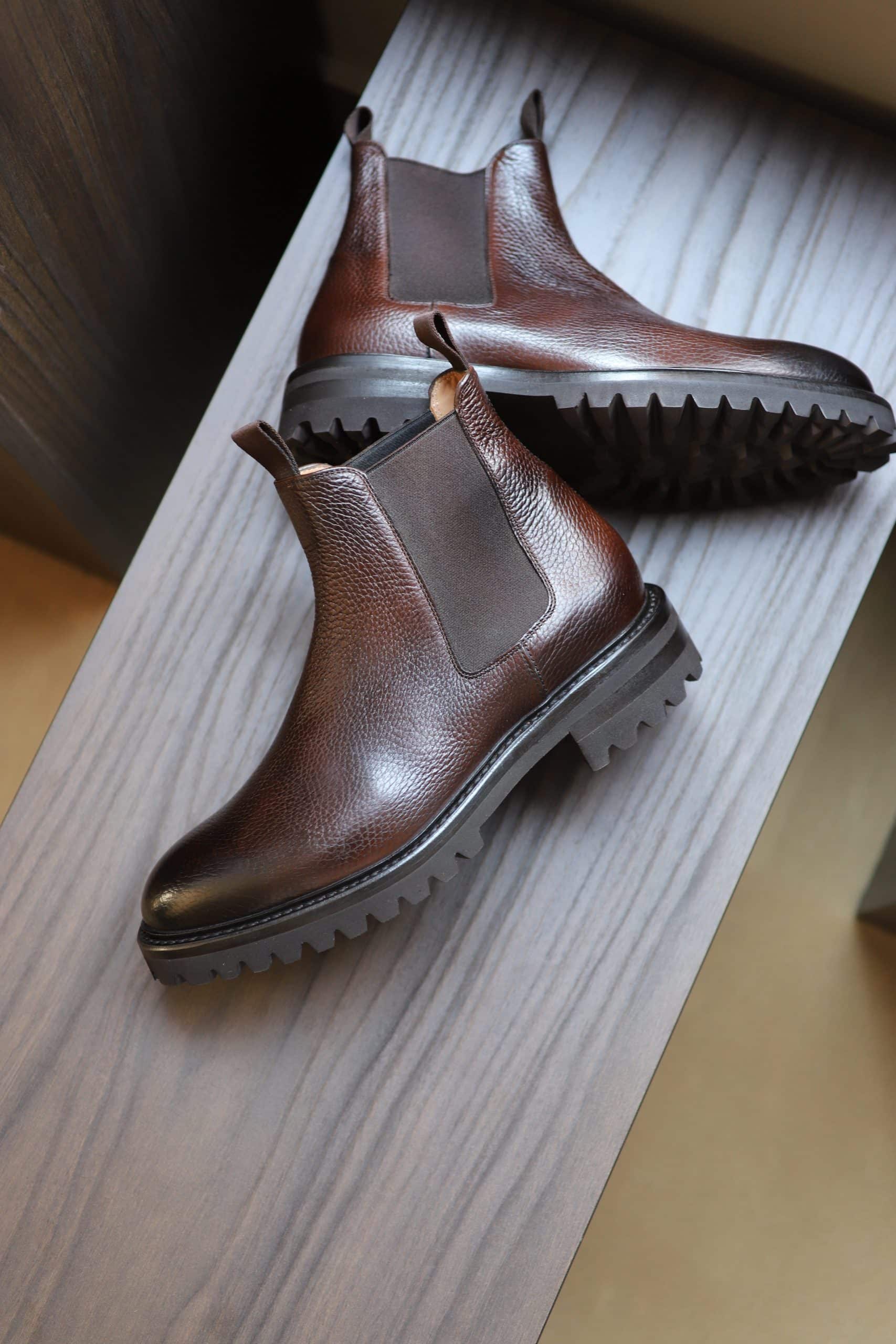 Malfroid Berrière II boots cuir grainé