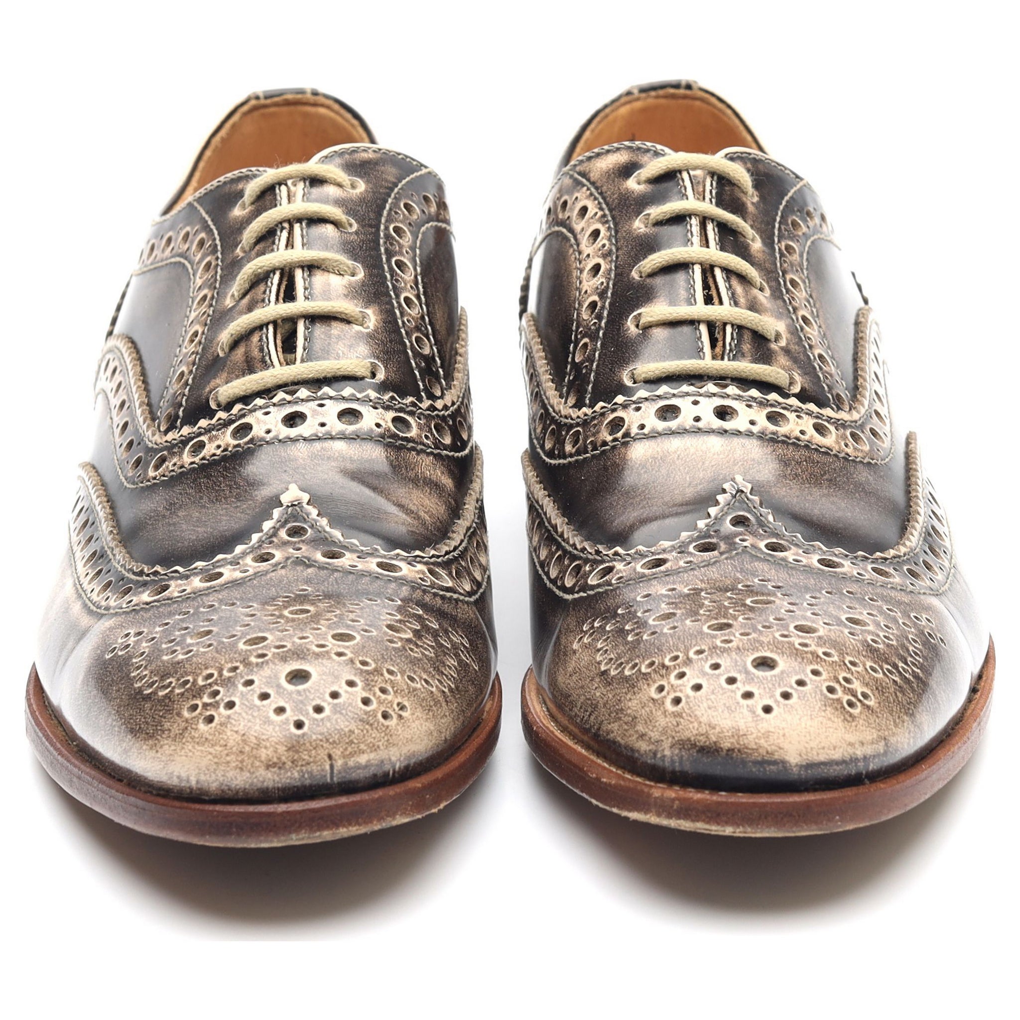 Church's Burwood WG derbies cuir doré 36,5