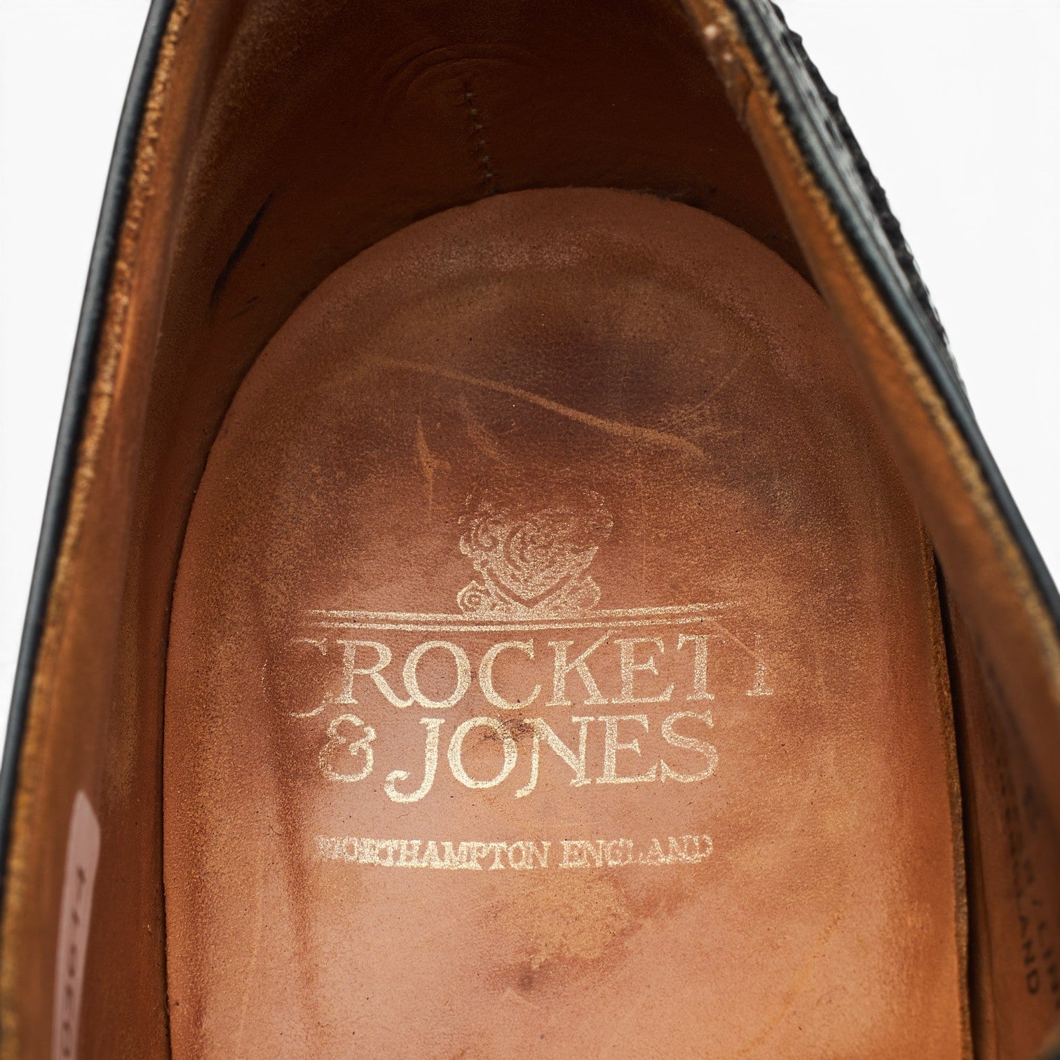 Crockett & Jones Finsbury richelieu cuir noir pointure UK 8.5
