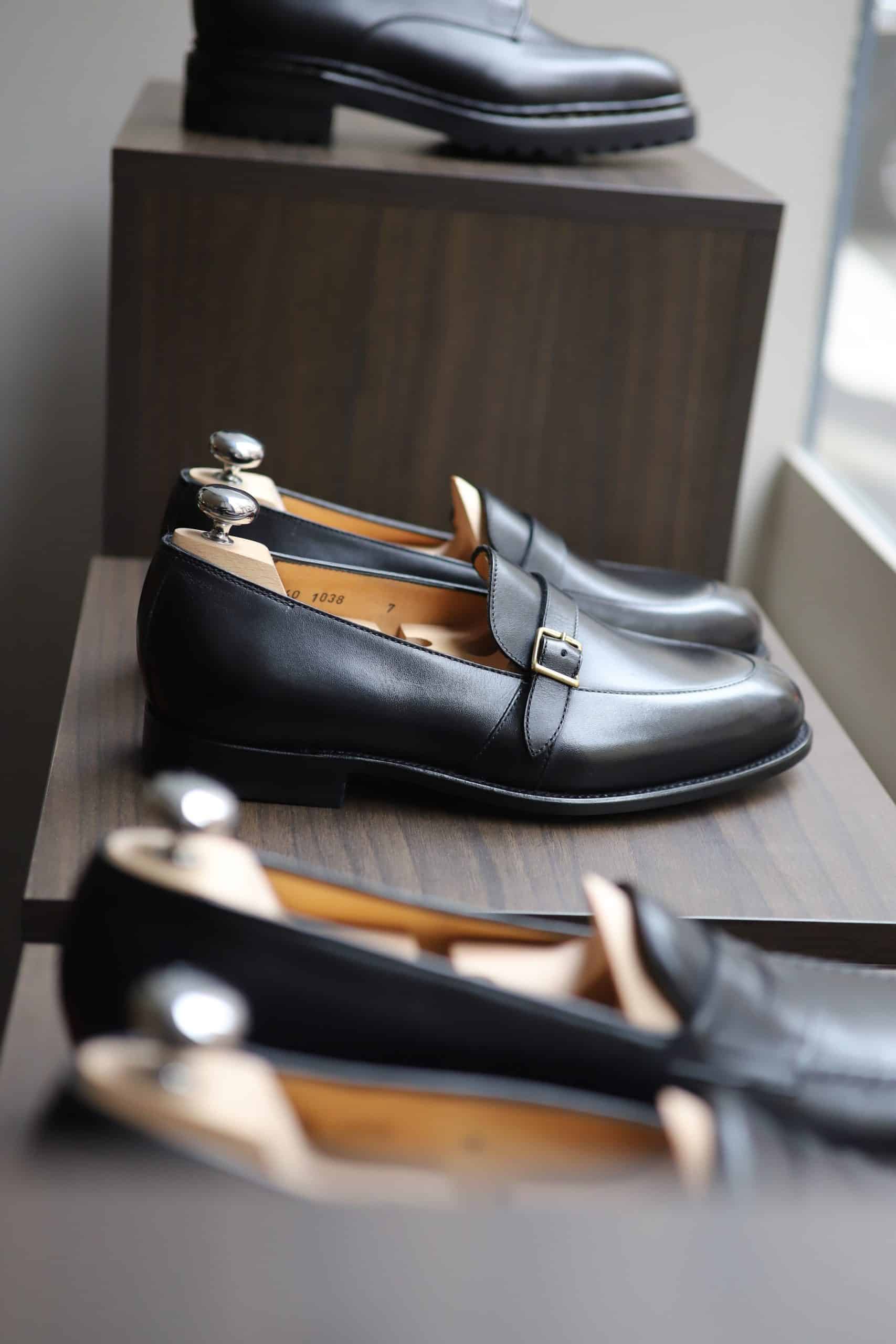 Malfroid Villalys Superleggera mocassins boucle cuir