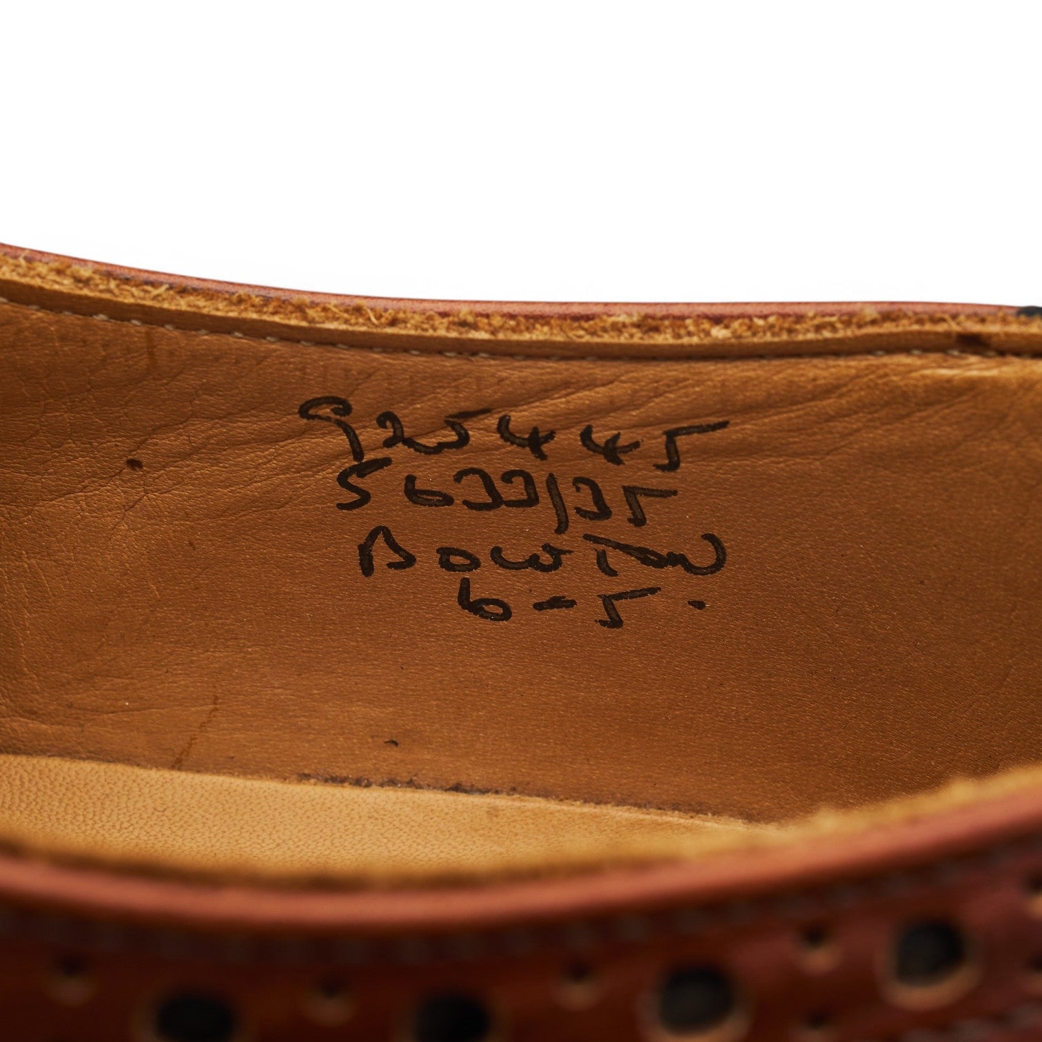 Tricker's Bourton derby cuir marron UK 6 semelle gomme