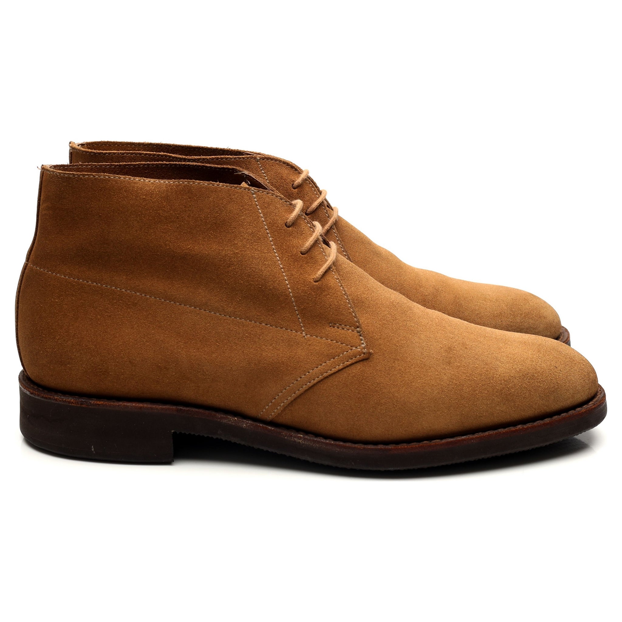 Shipton & Heneage Ranger boots suède marron sable UK 8.5