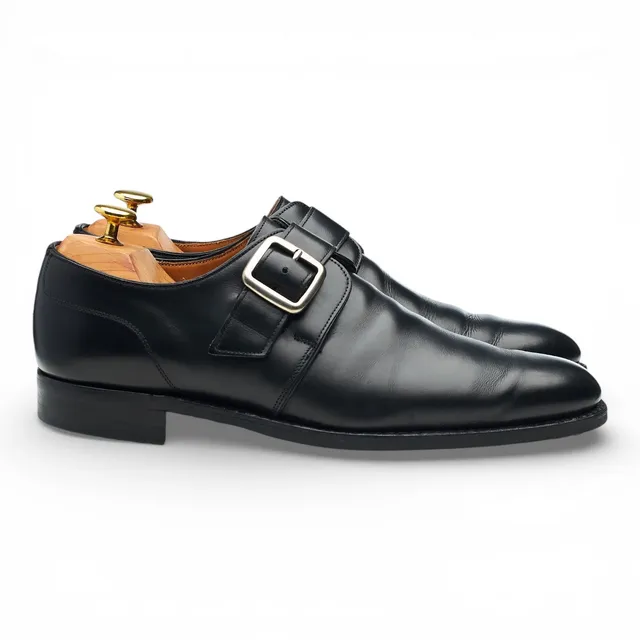Cheaney Moorgate monk strap cuir noir 8 F