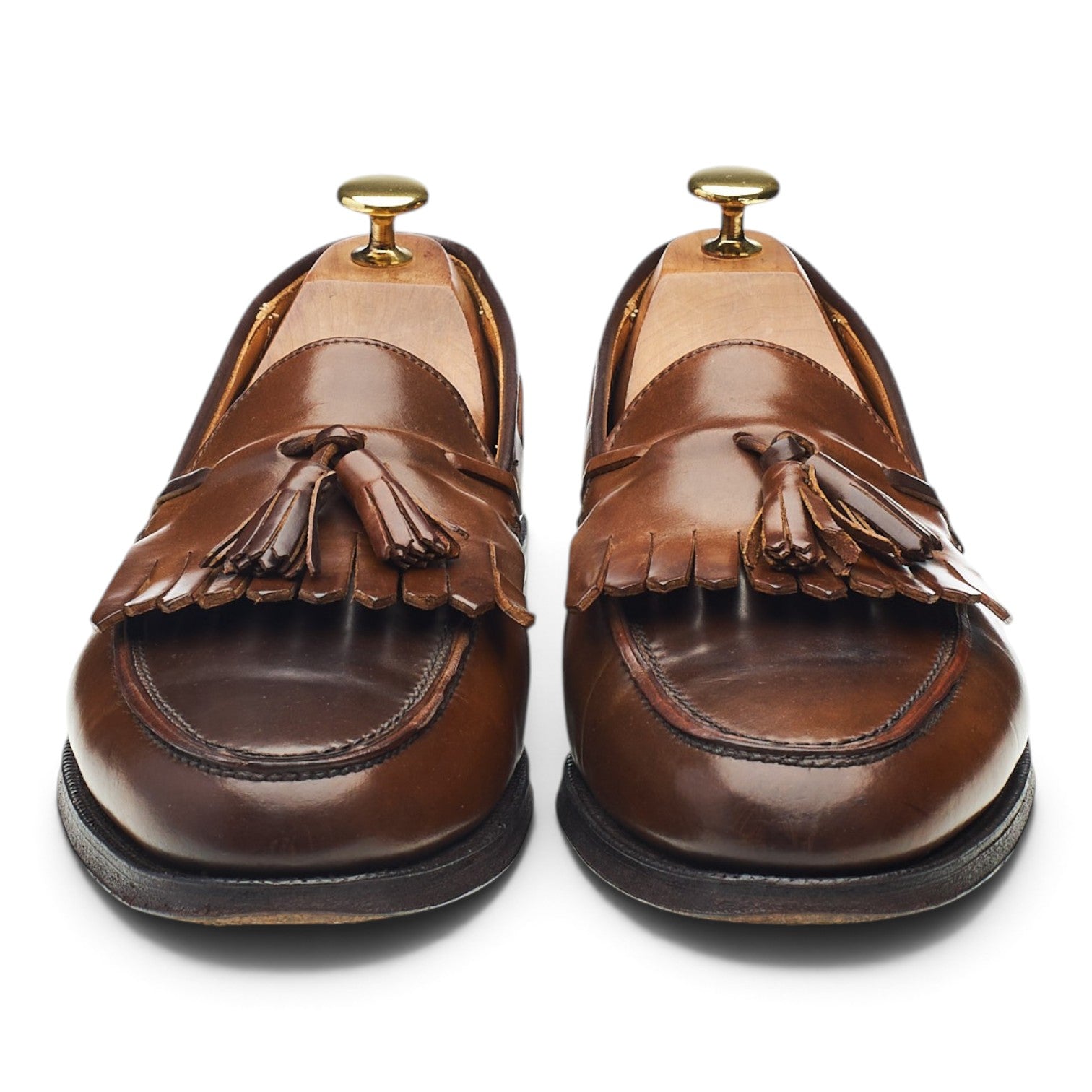 Ralph Lauren Marlow mocassins homme cordovan marron UK 8