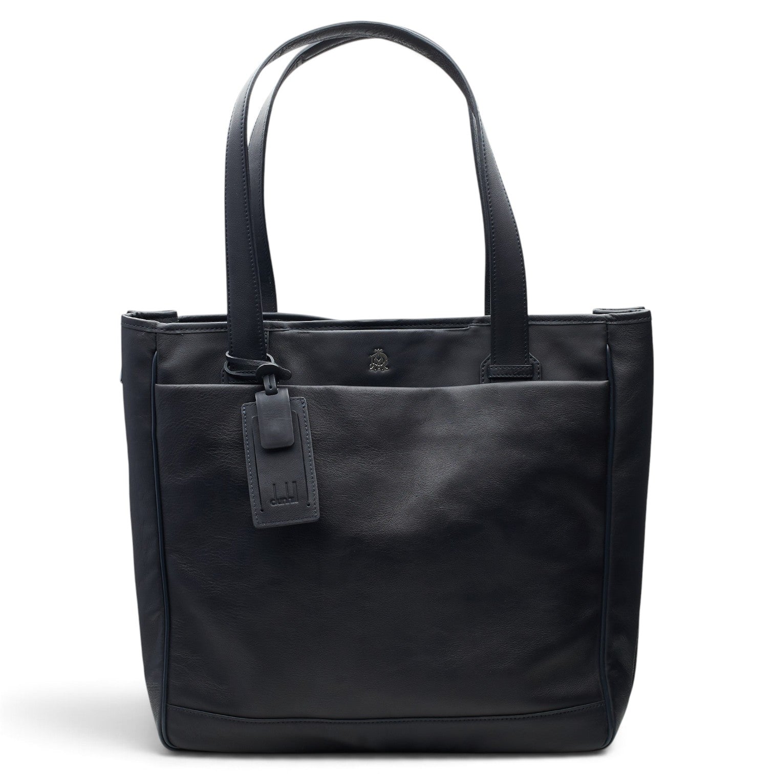 Dunhill Traveller Utility sac tote cuir bleu marine