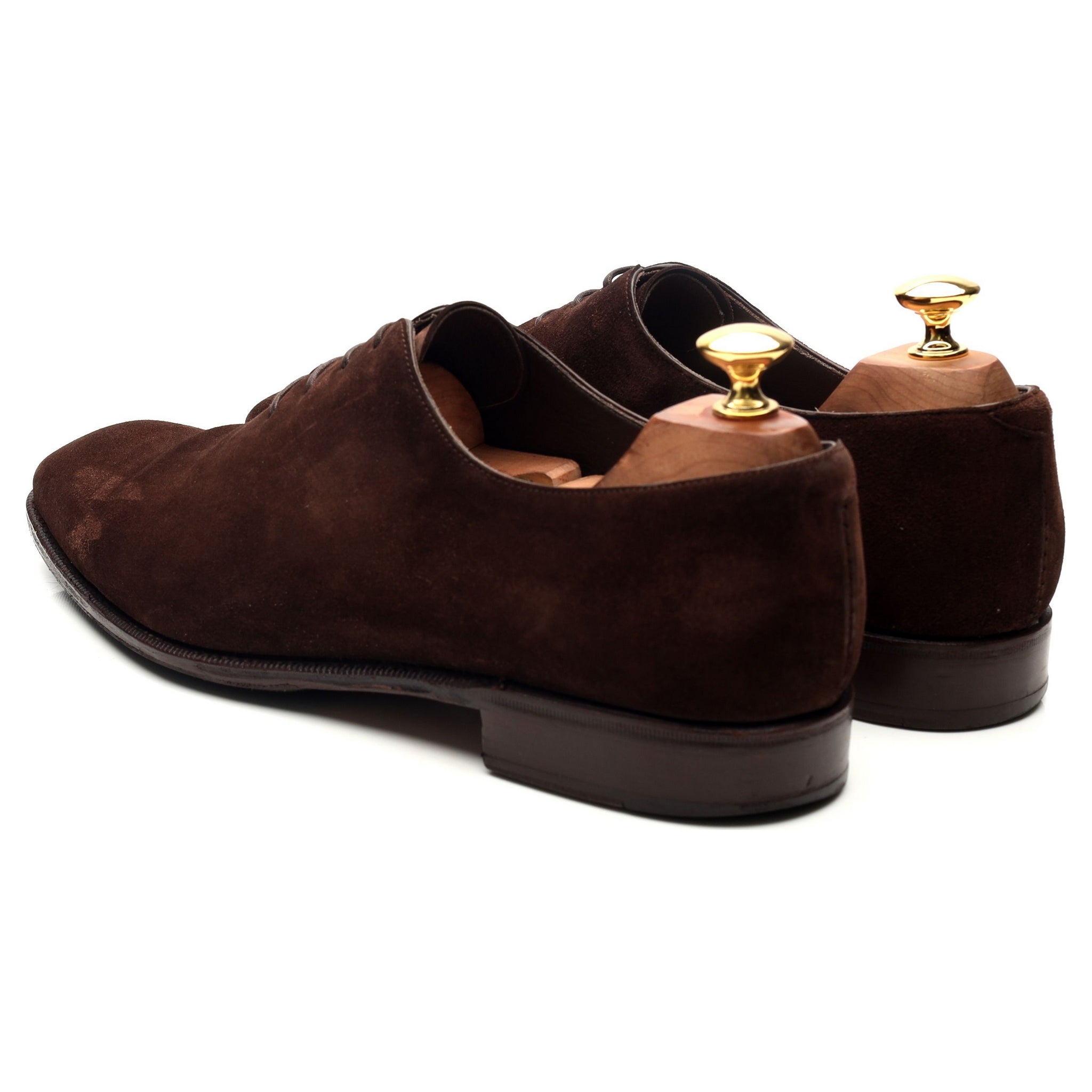 Carmina 910 oxford cuir suède marron pointure 9.5