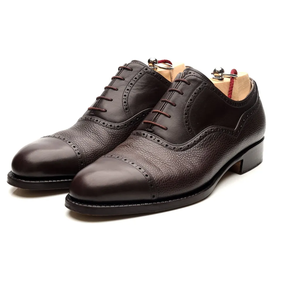 Vass Alt English II richelieu cuir marron foncé 40,5