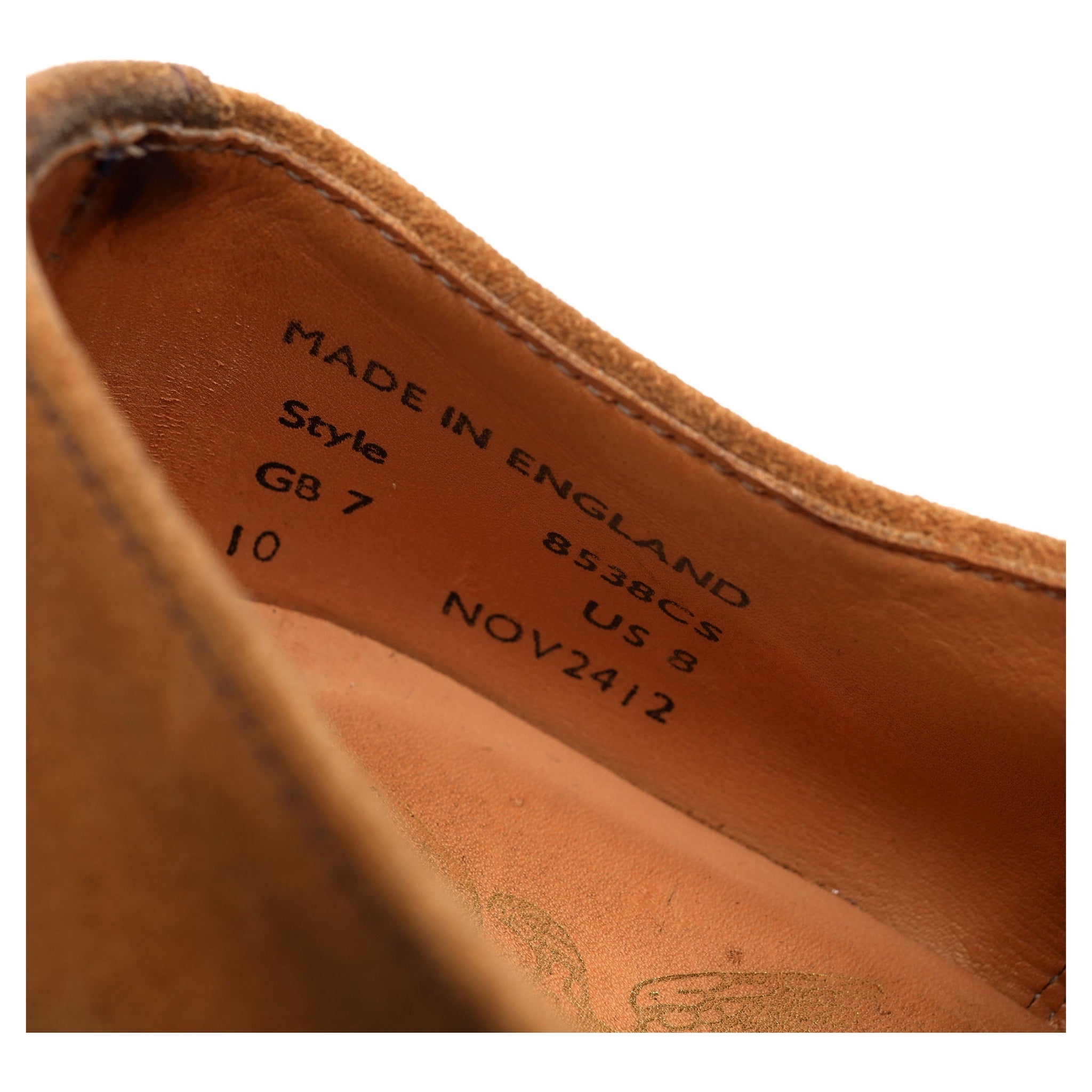 Mark McNairy derby daim sable 7