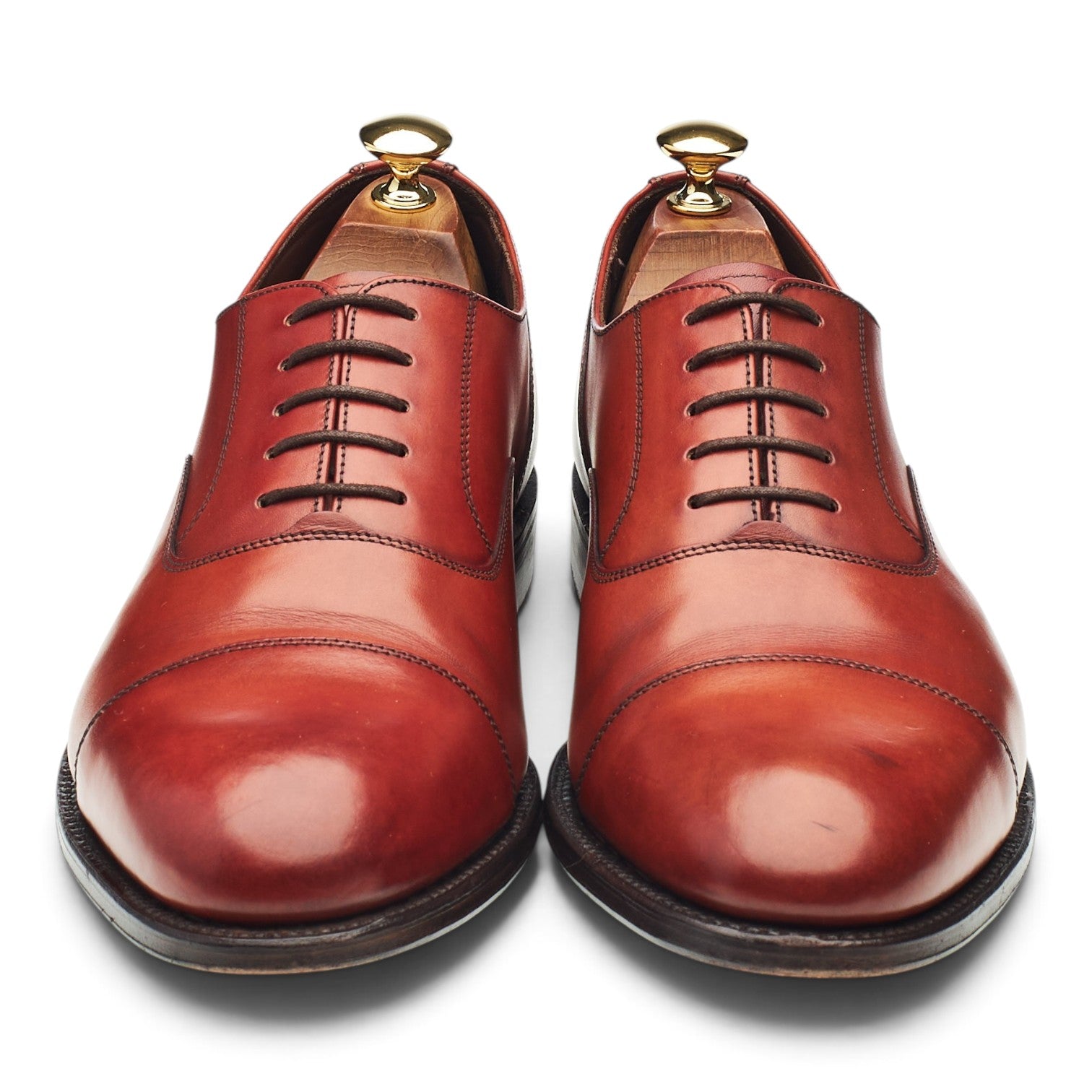 Loake 1880 Stonegate oxford cuir marron UK 9